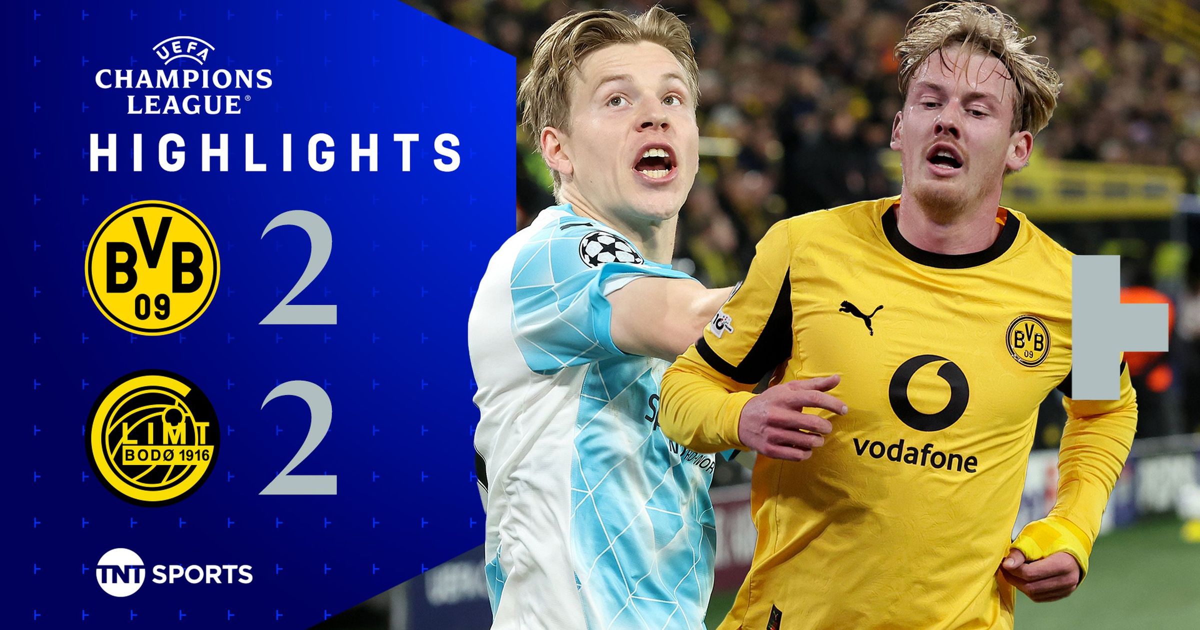 Borussia Dortmund 2-2 Bodo/Glimt: UEFA Champions League highlights as ...