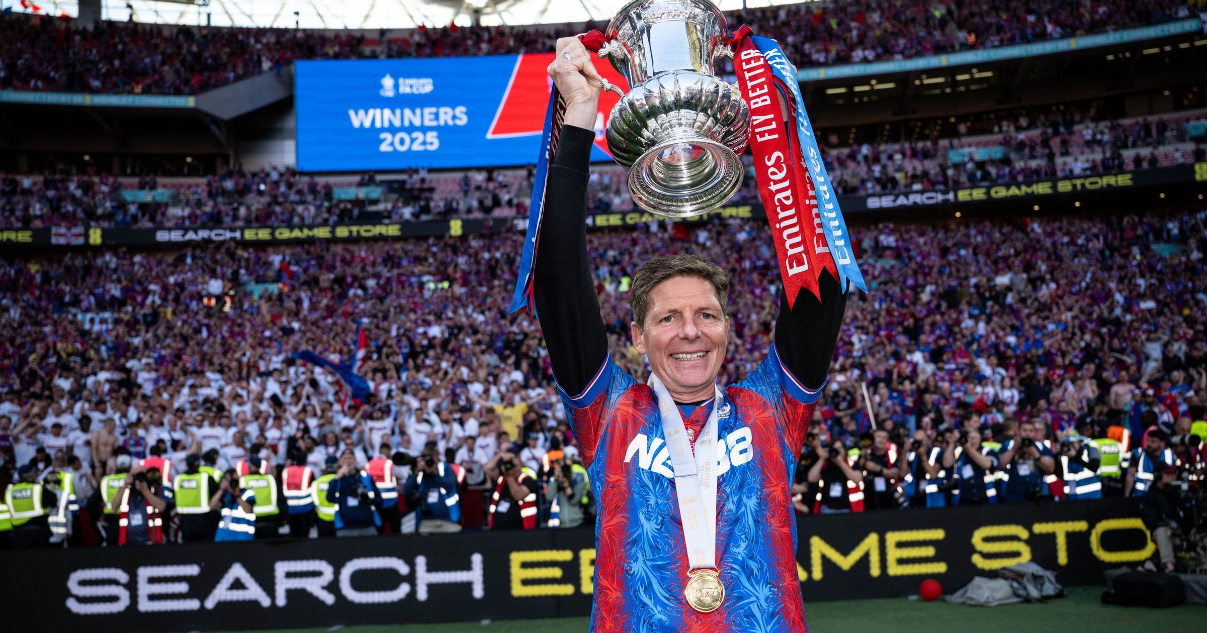 Image for Inside Oliver Glasner's preparations for Crystal Palace's FA Cup final victory over Manchester City - 'They have to believe'
