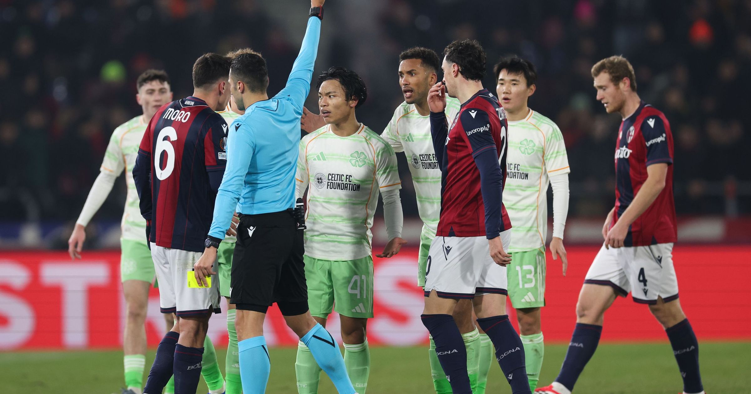 'You should expect better' - Lennon brands Hatate sending off 'naive' as Celtic draw in Italy