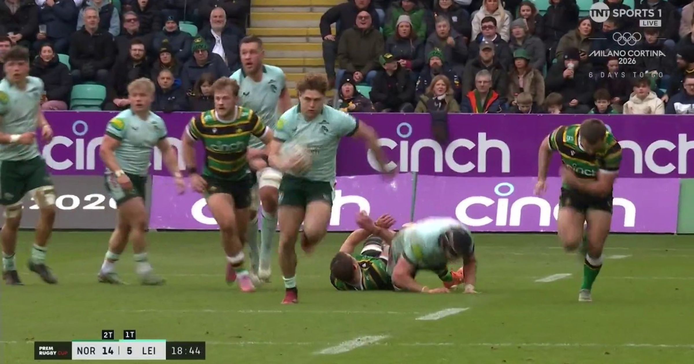 'Something from nothing for Leicester!' - George Pearson finishes ...