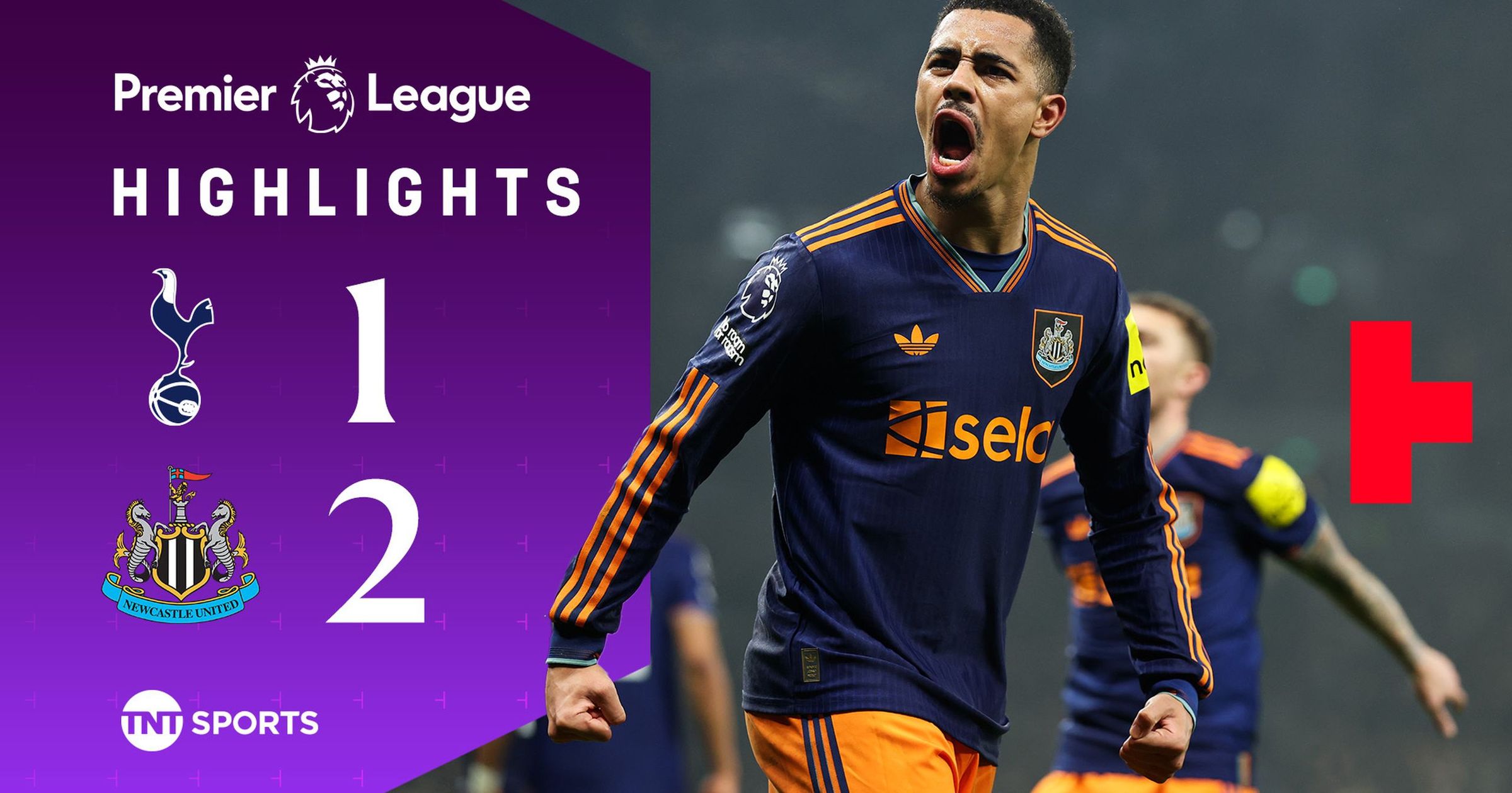 Highlights: Newcastle end winless run with victory at troubled Spurs - TNT Sports