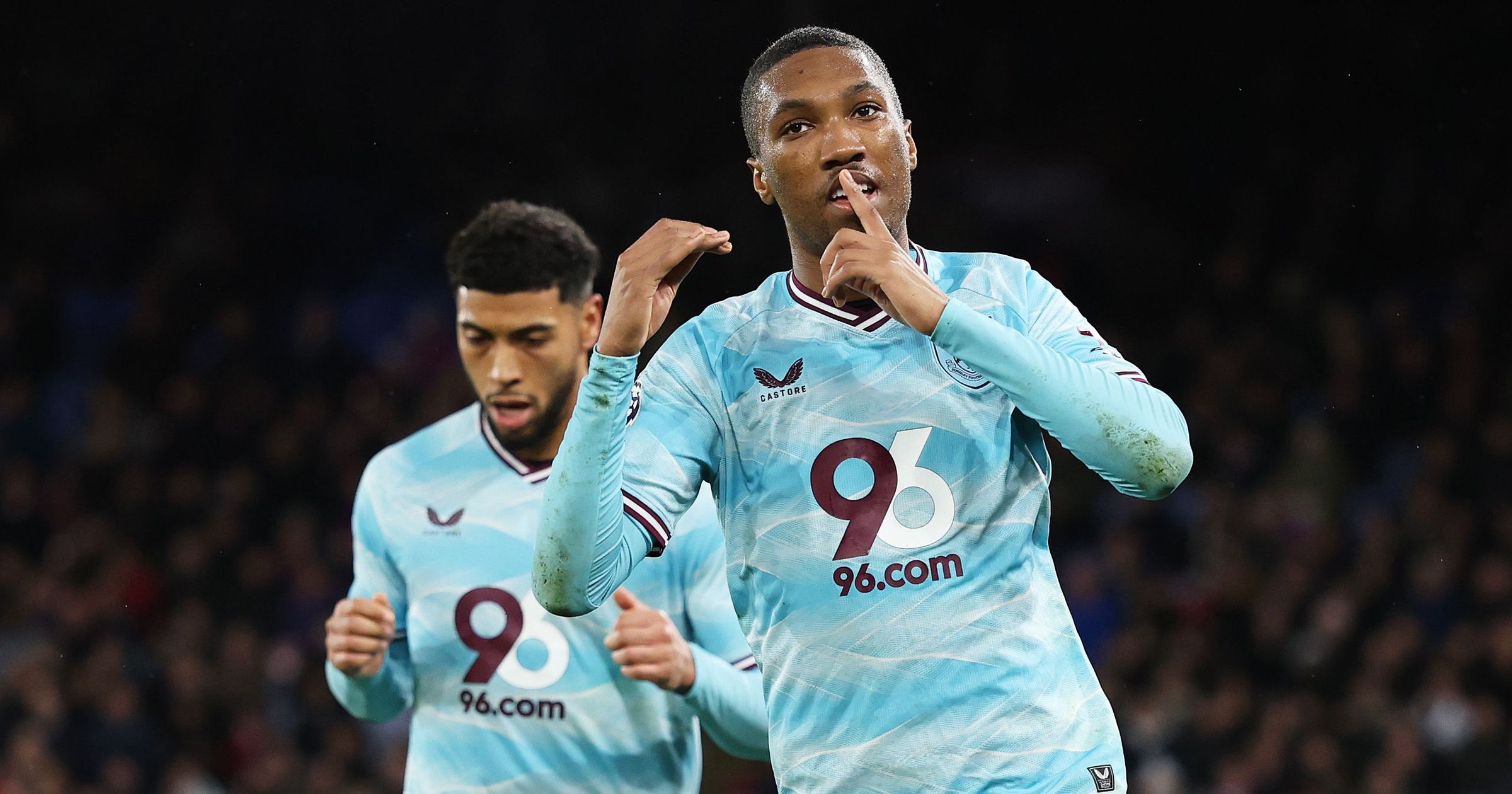 Image related to 'Comeback from The Clarets' - Jaidon Anthony levels it for Burnley at Crystal Palace