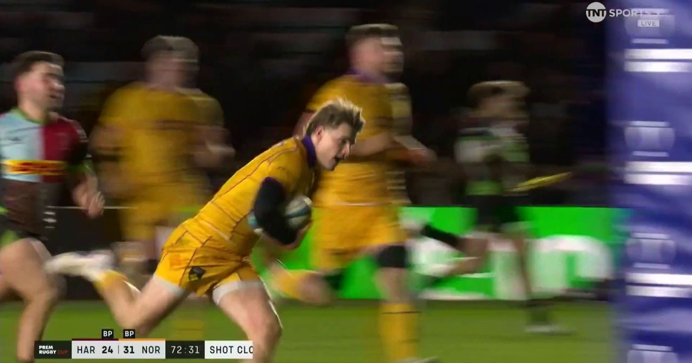 Archie McParland dots down for third try after brilliant Sam Graham ...