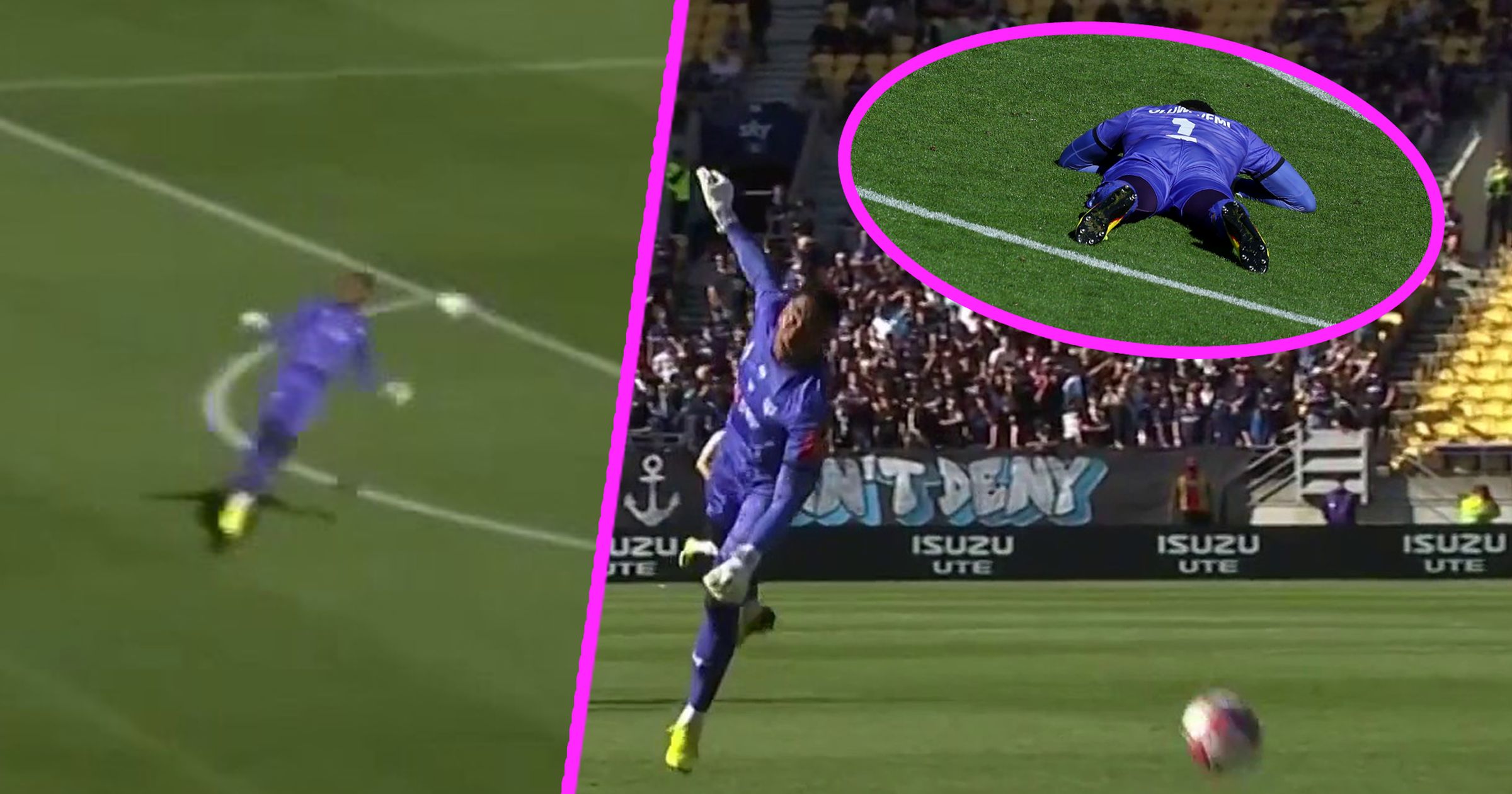 'An absolute catastrophe' - Wellington goalkeeper concedes 'extraordinary' own goal