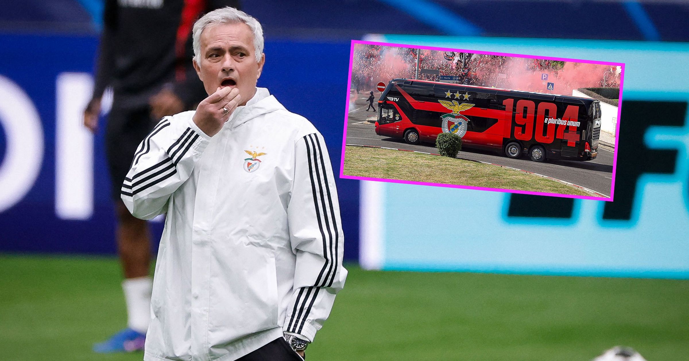 Mourinho watched in 'secret location' at Bernabeu after turning down radio booth