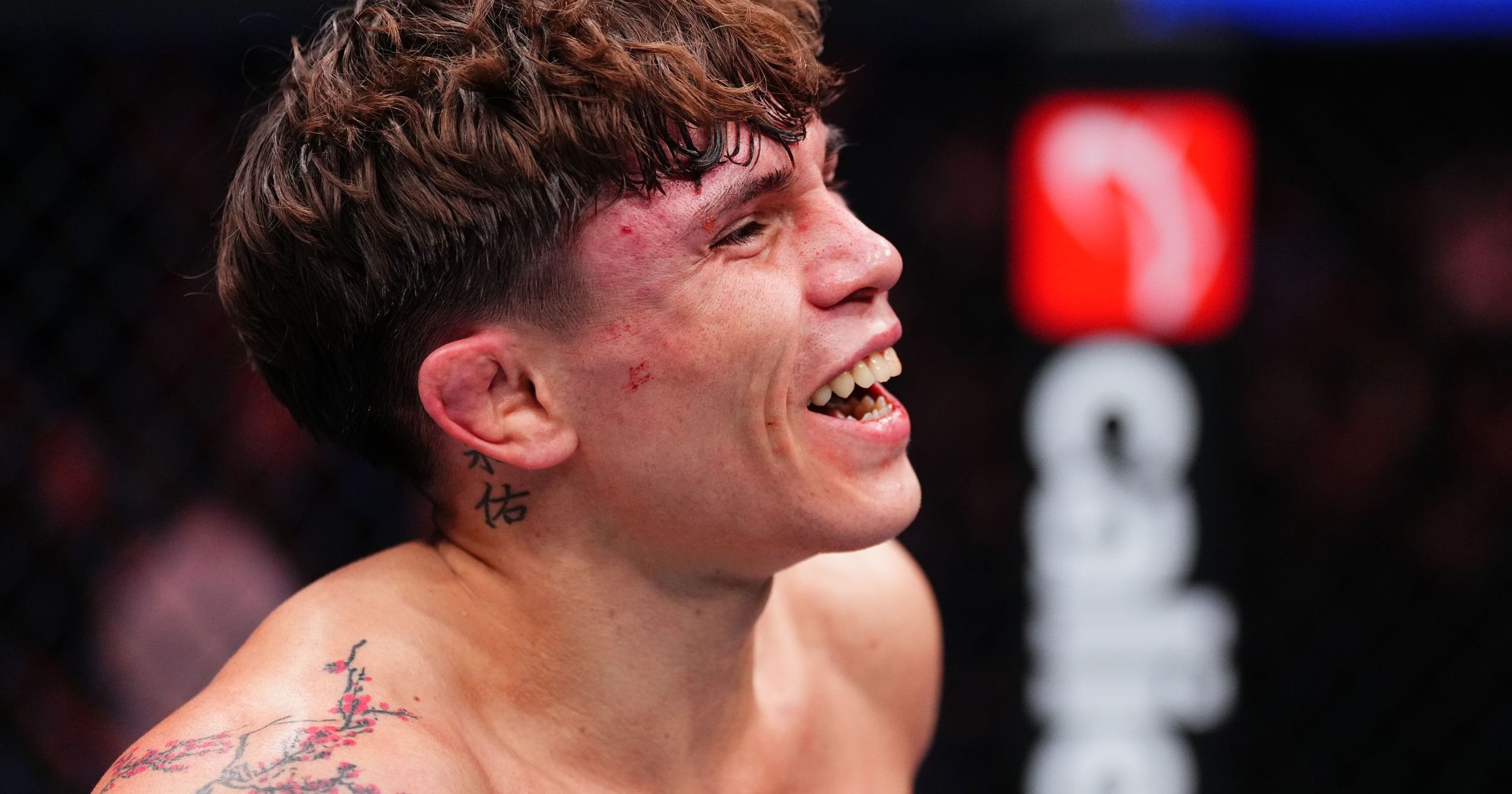 British breakout star stunned by call from UFC GOAT
