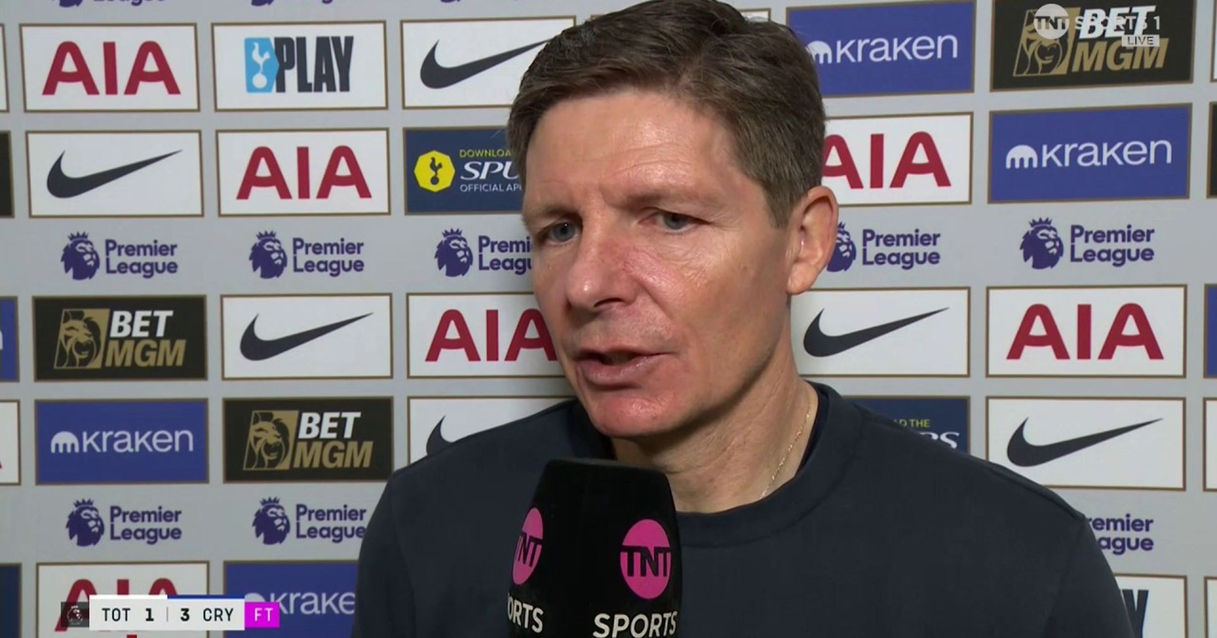 ‘I was always asked about relegation’ – Glasner discusses Palace’s turnaround - TNT Sports