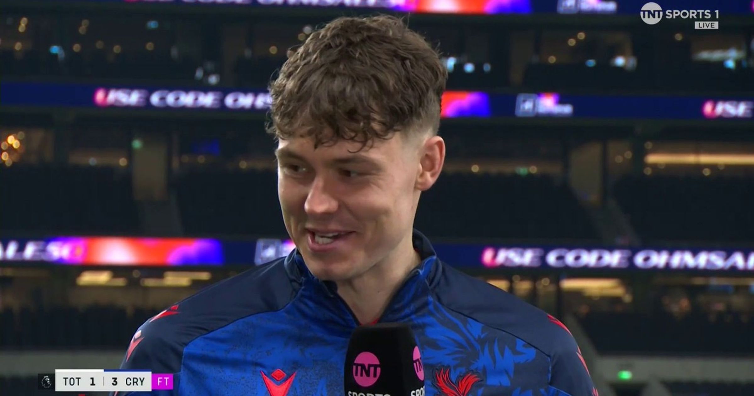 ‘What a player’ - Strand Larsen hails Wharton assists in Palace win at Spurs - TNT Sports