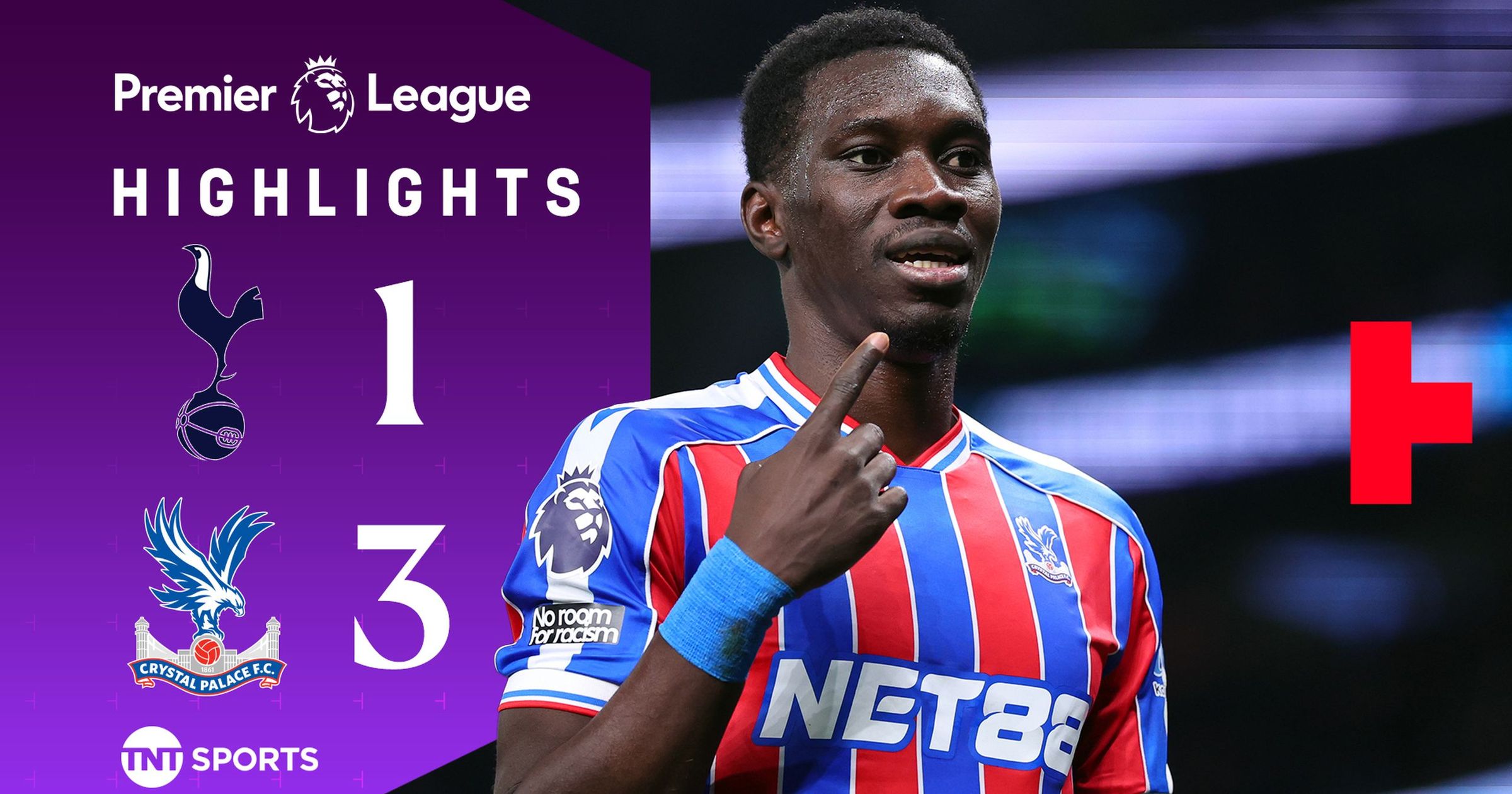 Highlights: Spurs fans walk out early as Palace defeat adds to relegation fears - TNT Sports