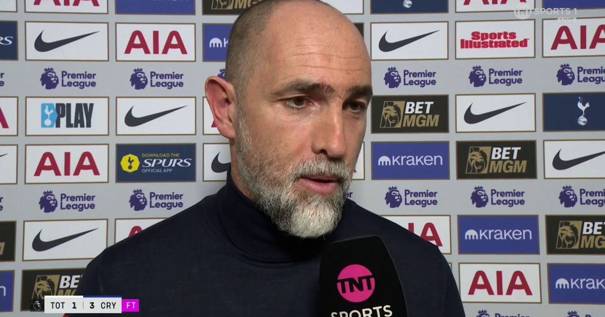 ‘I will not speak anymore’ – Tudor rejects talk of 'pressure' in abrupt interview - TNT Sports