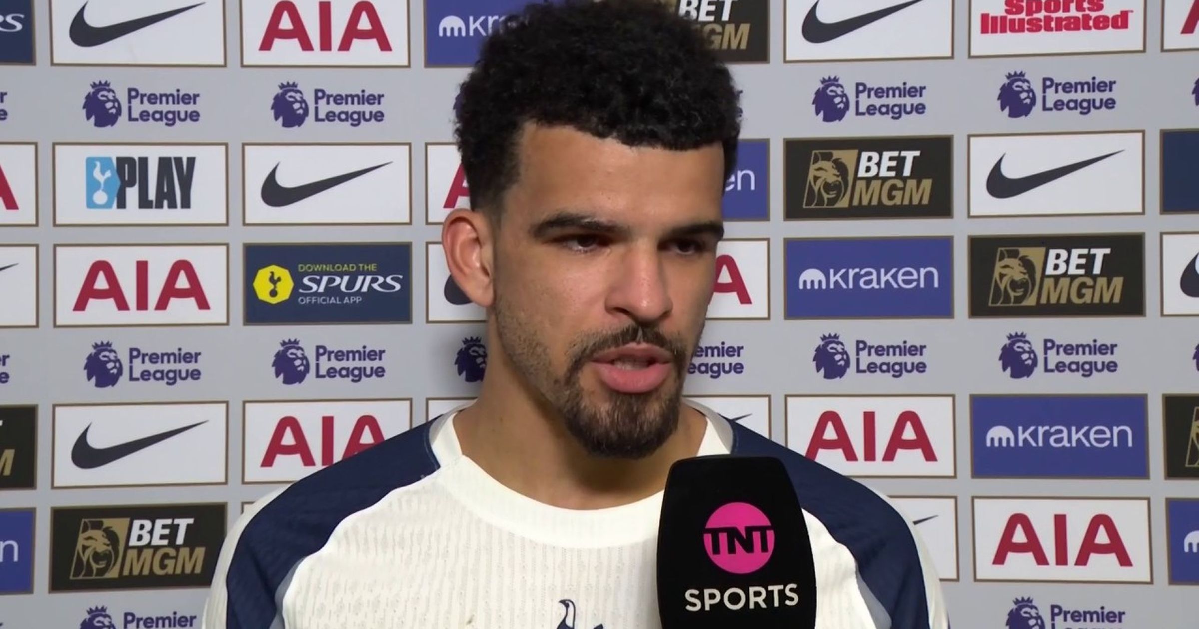Solanke reveals Spurs squad had a 'big conversation' after Palace defeat - TNT Sports