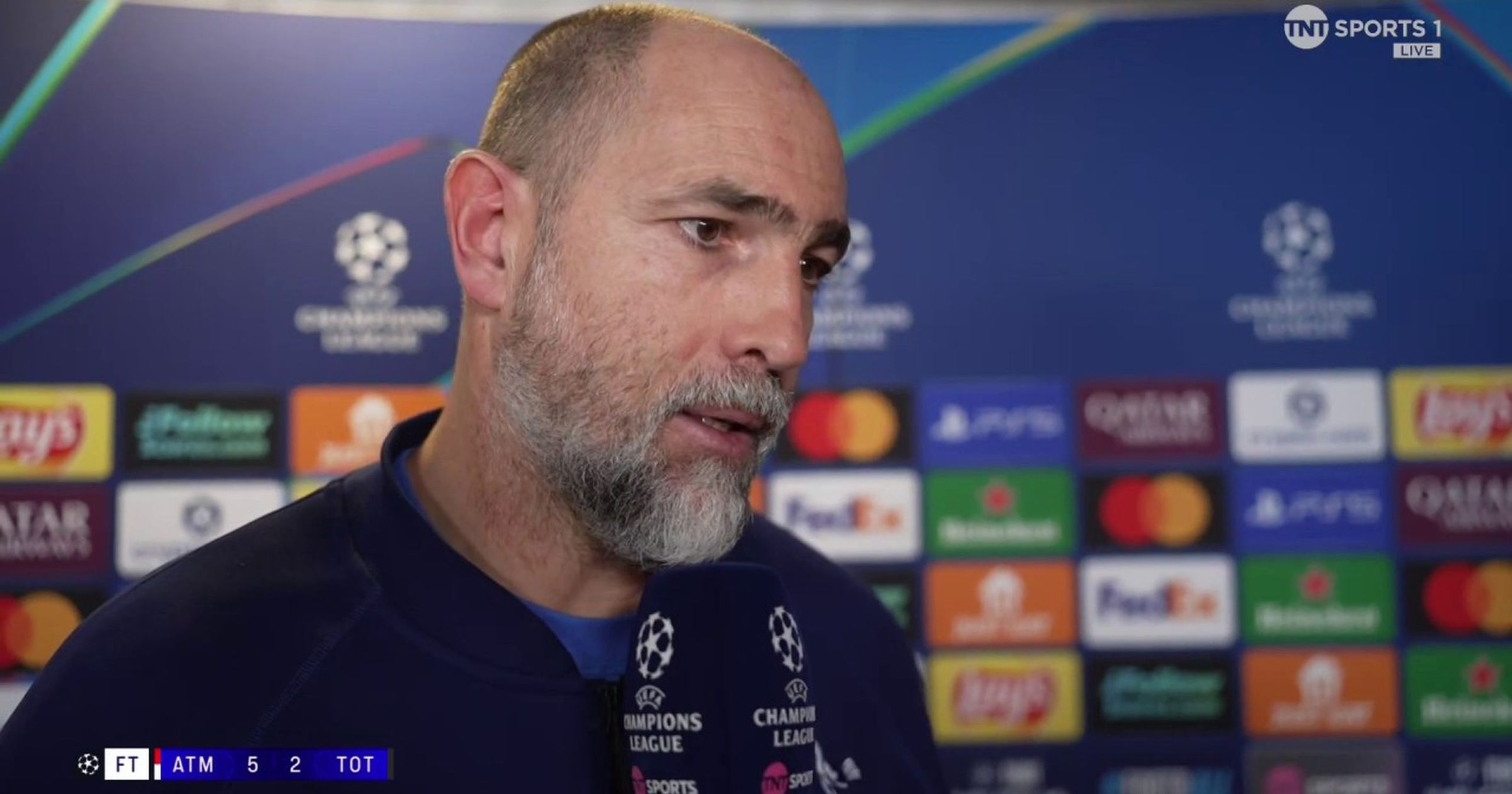 'Don't need to comment' - Tudor on why he failed to acknowledge Kinsky - TNT Sports