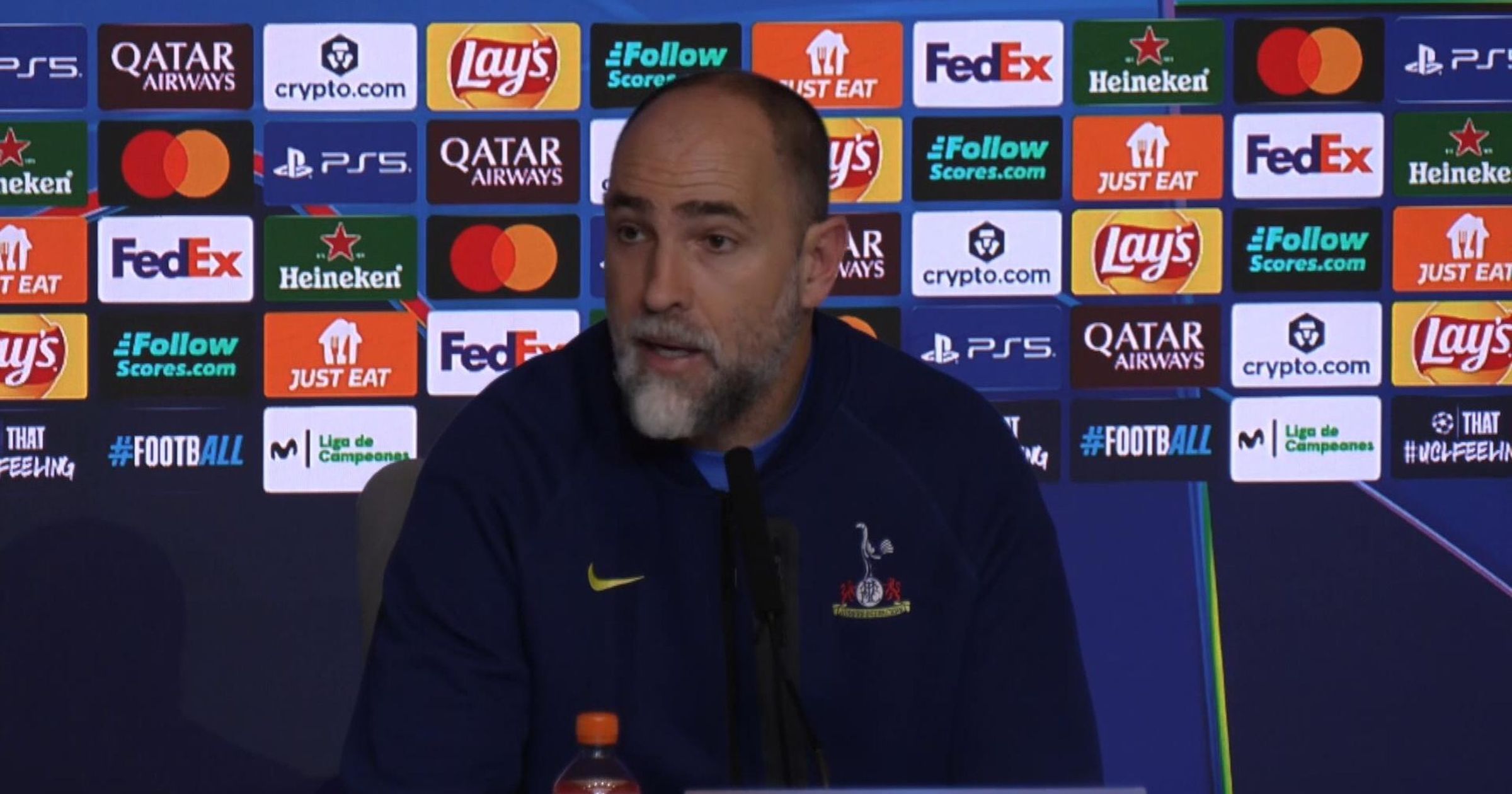 Spurs are 'fragile and weak," substitution of Kinsky was 'necessary' - Tudor - TNT Sports