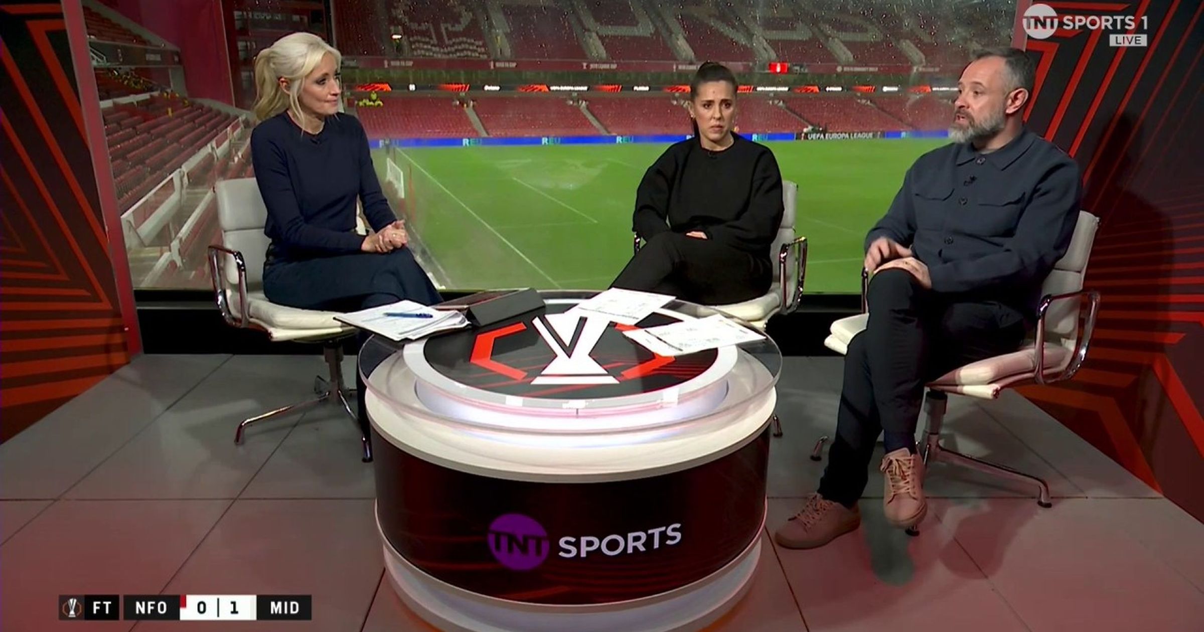 'Got to put it in the back of the net' - TNT Sports pundits Fara ...