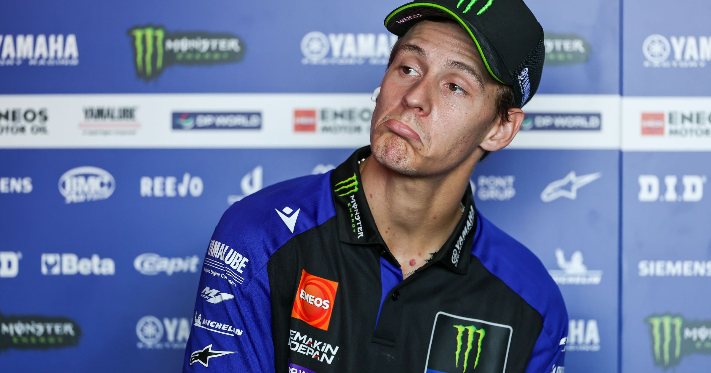 'He lost it' - Quartararo spins out during practice start at Grand Prix of Brazil