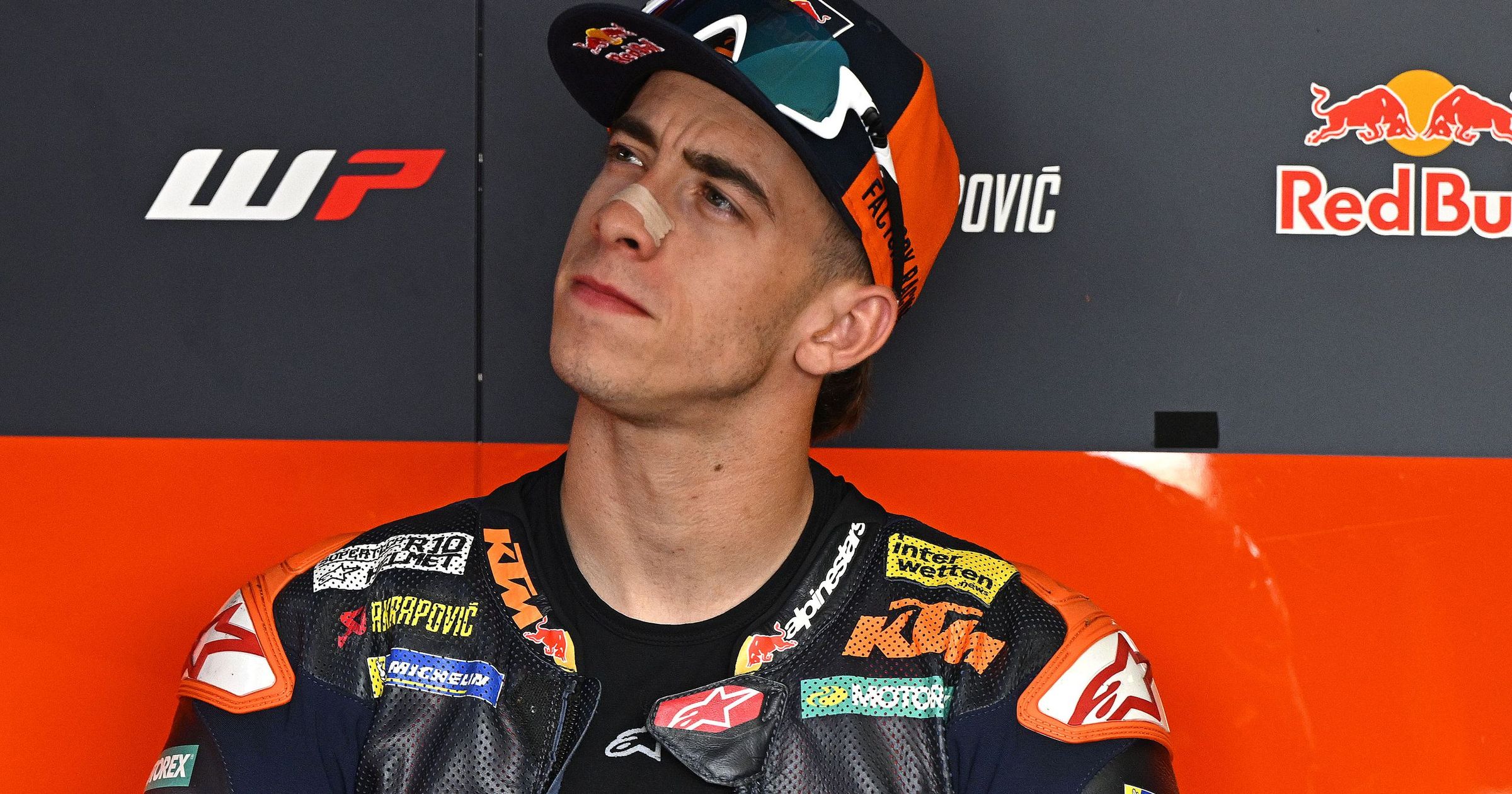 'It got right to the barrier' - Acosta's KTM suffers damage in crash at Grand Prix of Brazil