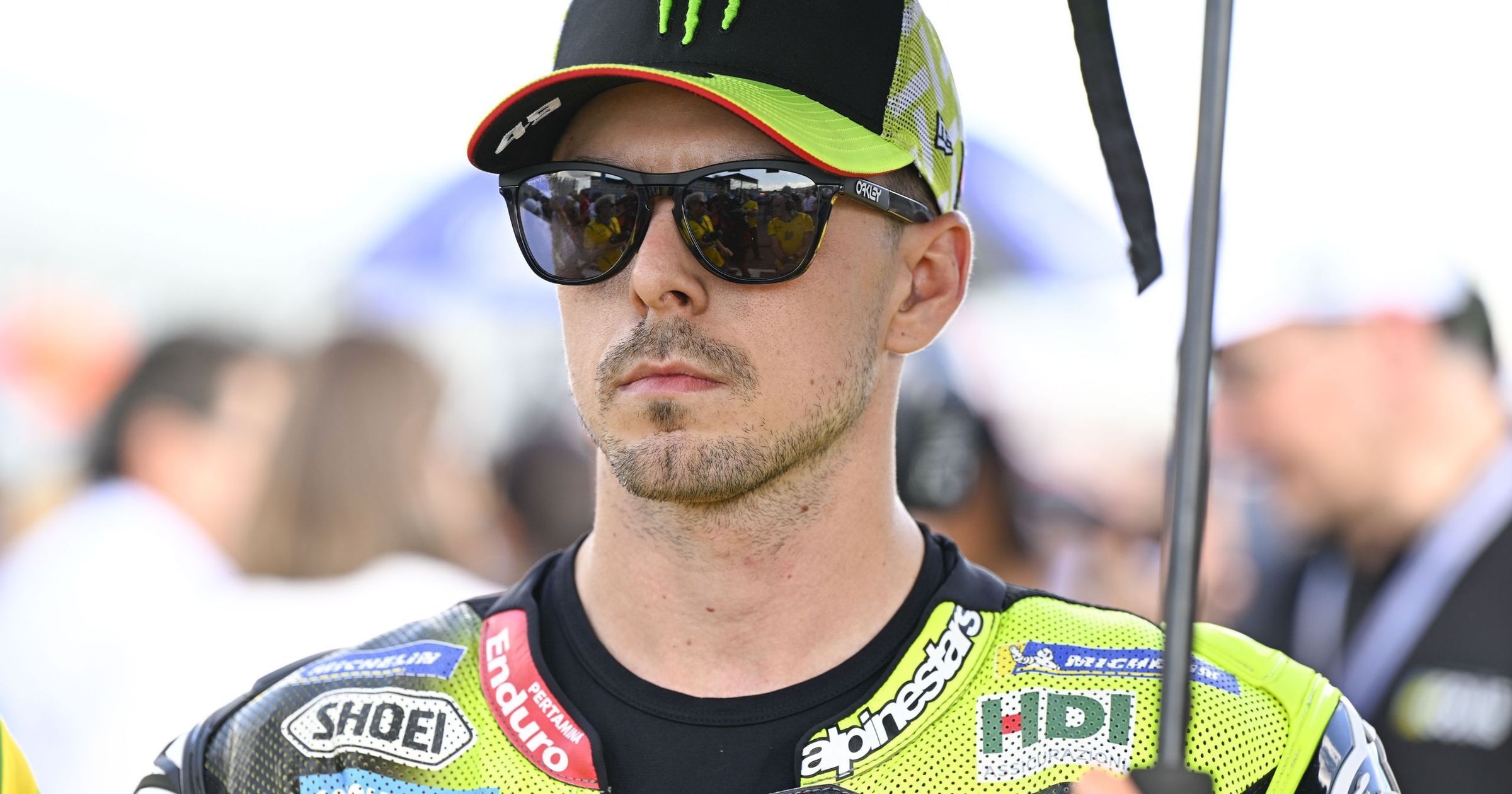 'Braking into here is not going to be nice' - Polesitter Di Giannantonio crashes in Brazil