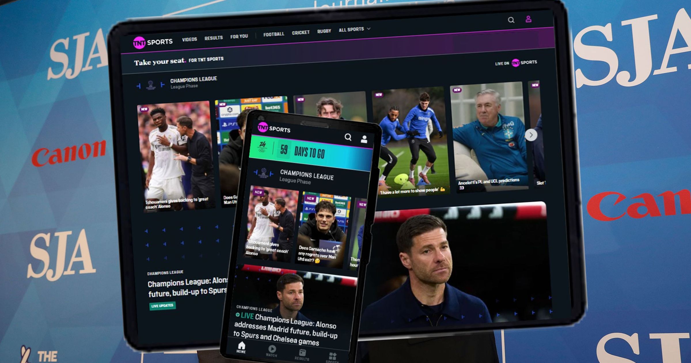 TNT Sports secures five nominations for prestigious SJA Awards