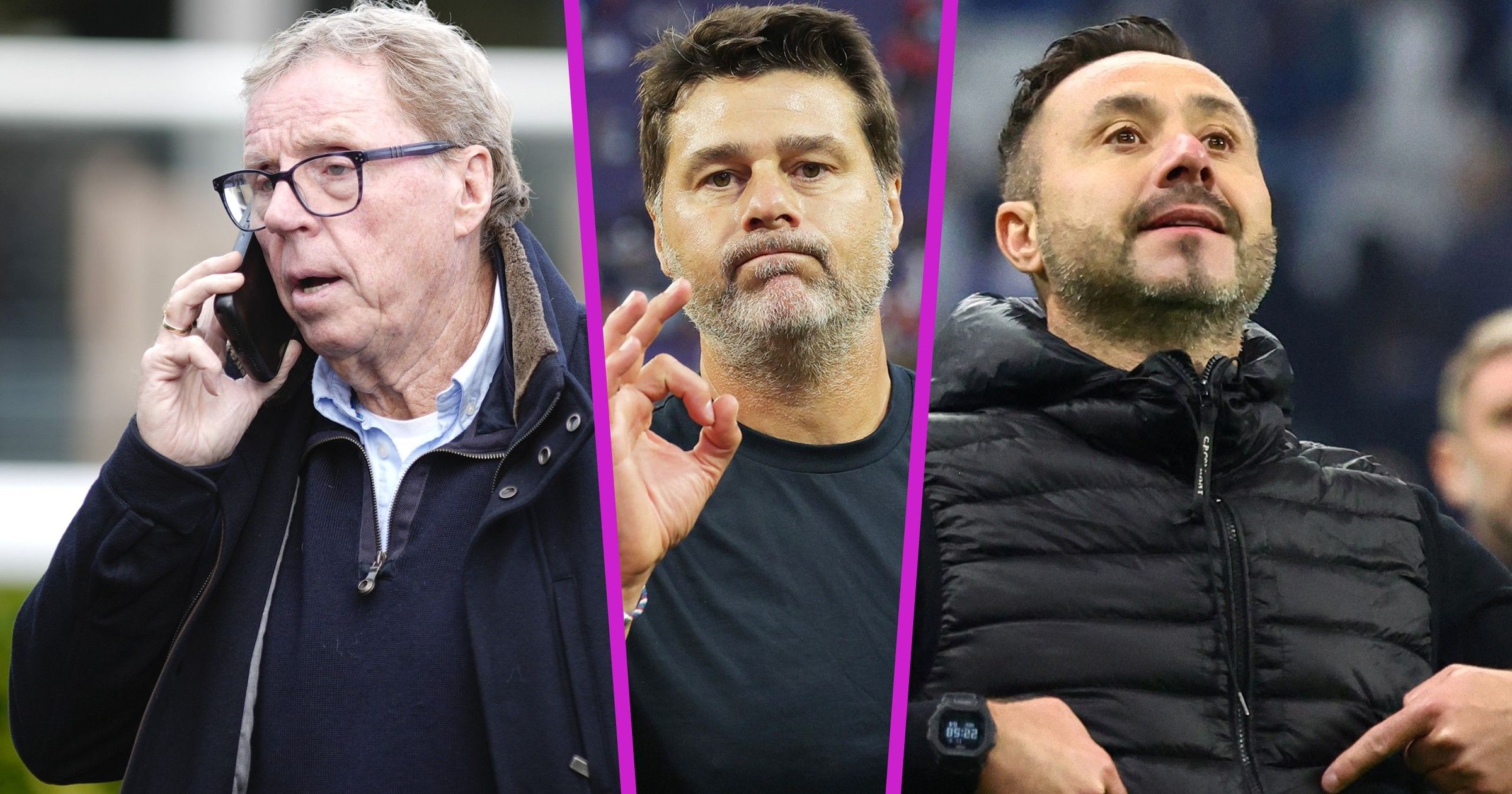 Pochettino, De Zerbi, Redknapp: Who will replace Tudor as Spurs boss? - TNT Sports
