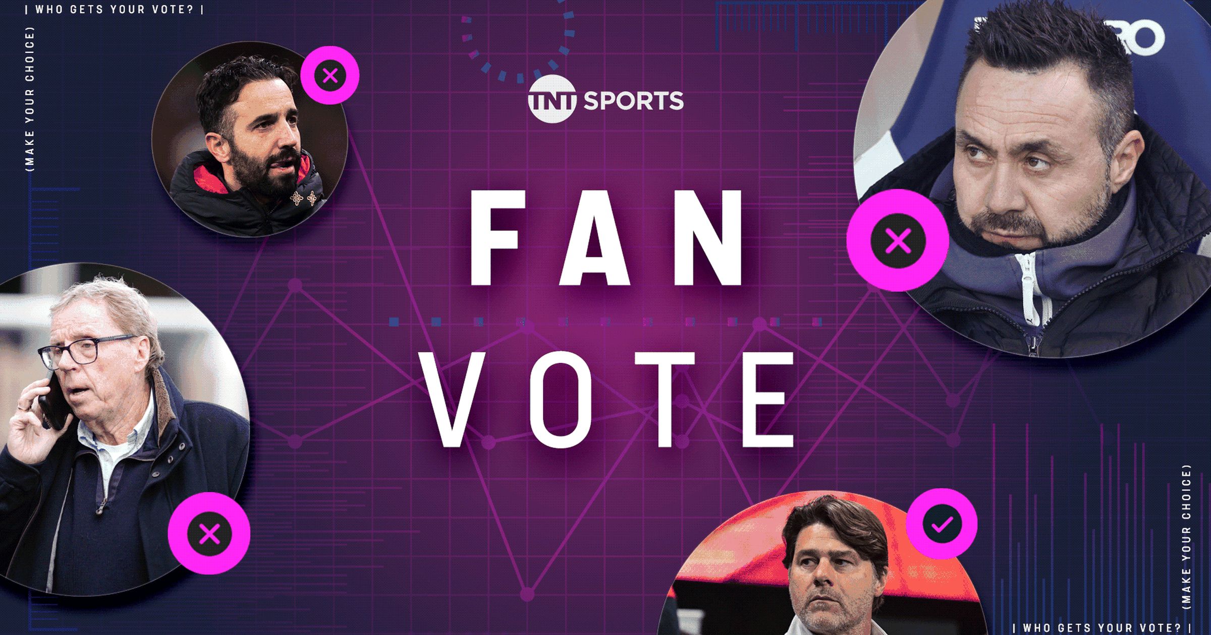 Revealed: De Zerbi misses out on top three as fans favour World Cup winners for Spurs boss - TNT Sports