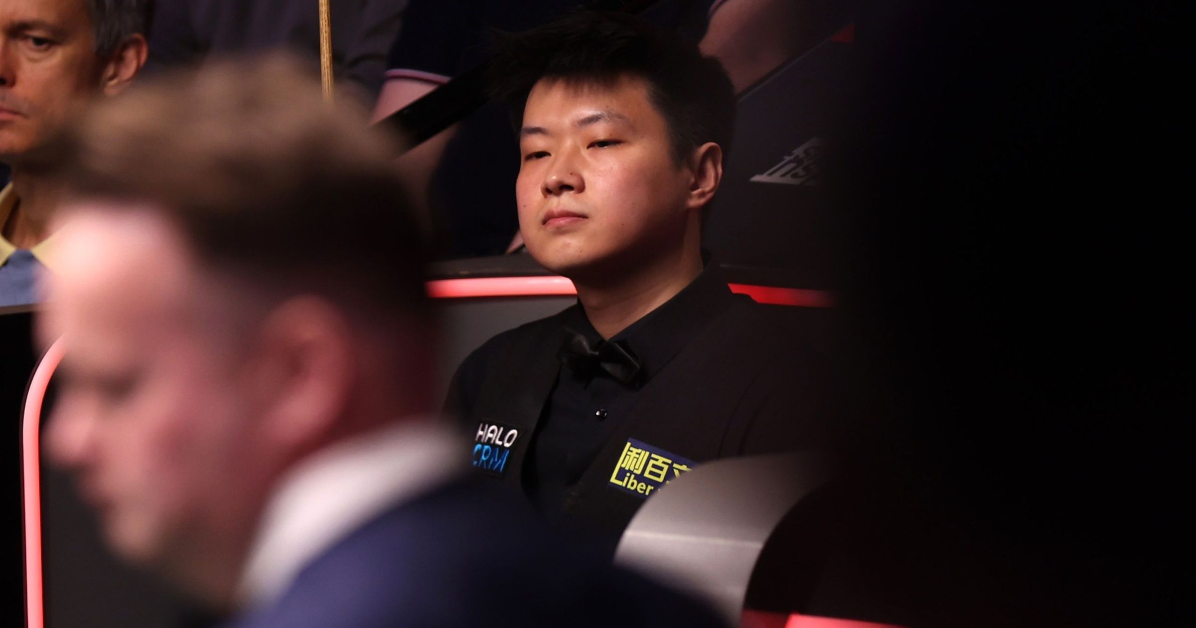 Zhao happy 'pressure is off' after falling victim to Crucible curse