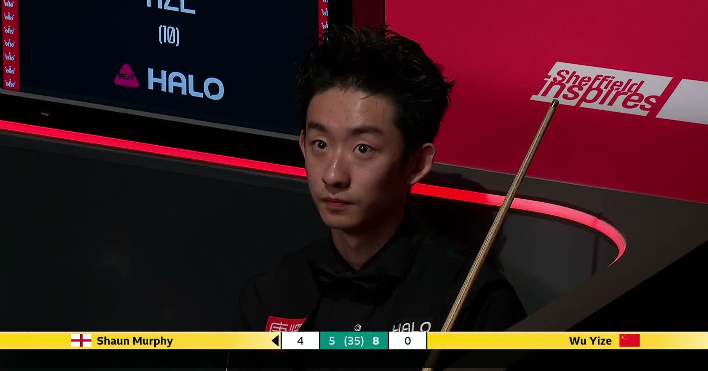 Wu Yize pots stunning red but sees white drop as well against Shaun ...