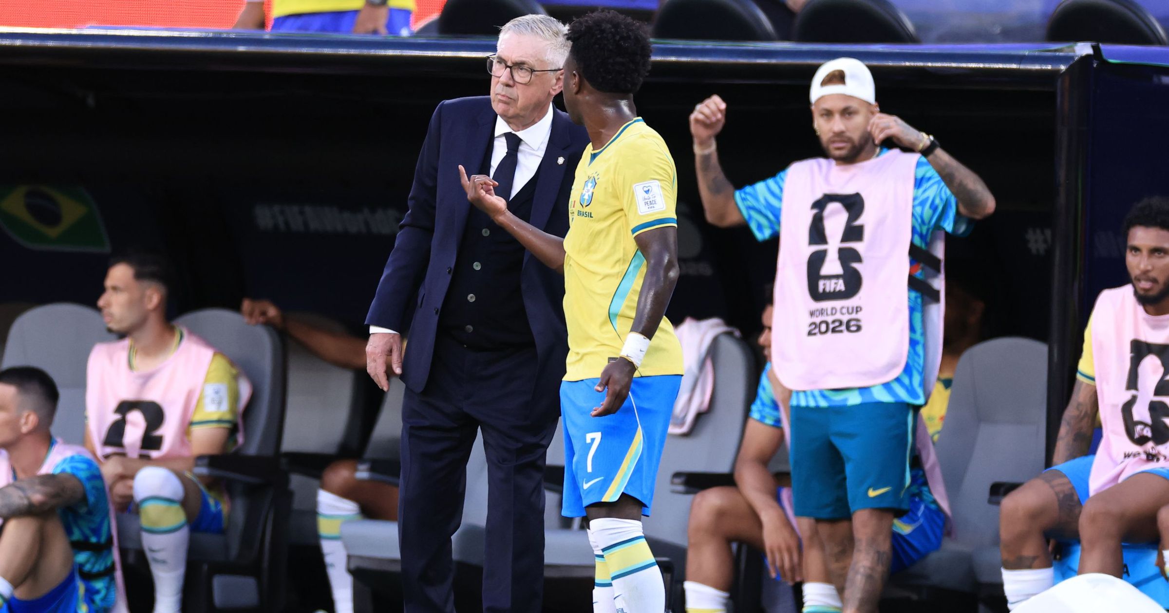 'All over the place' – Ancelotti, Vinicius react to ‘anxious’ Brazil display