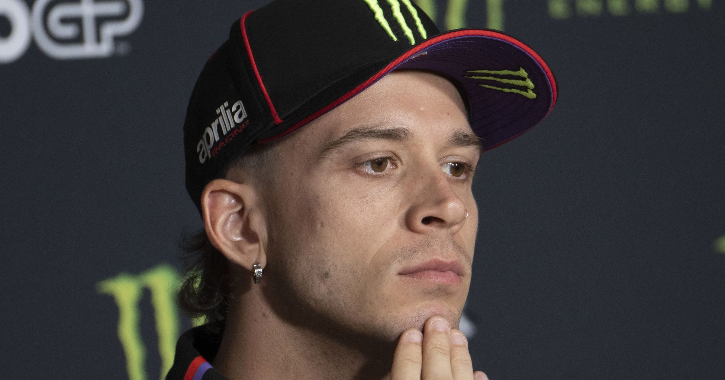 Watch the moment Bezzecchi 'pushed and struck' marshal to earn Czech Grand Prix ban