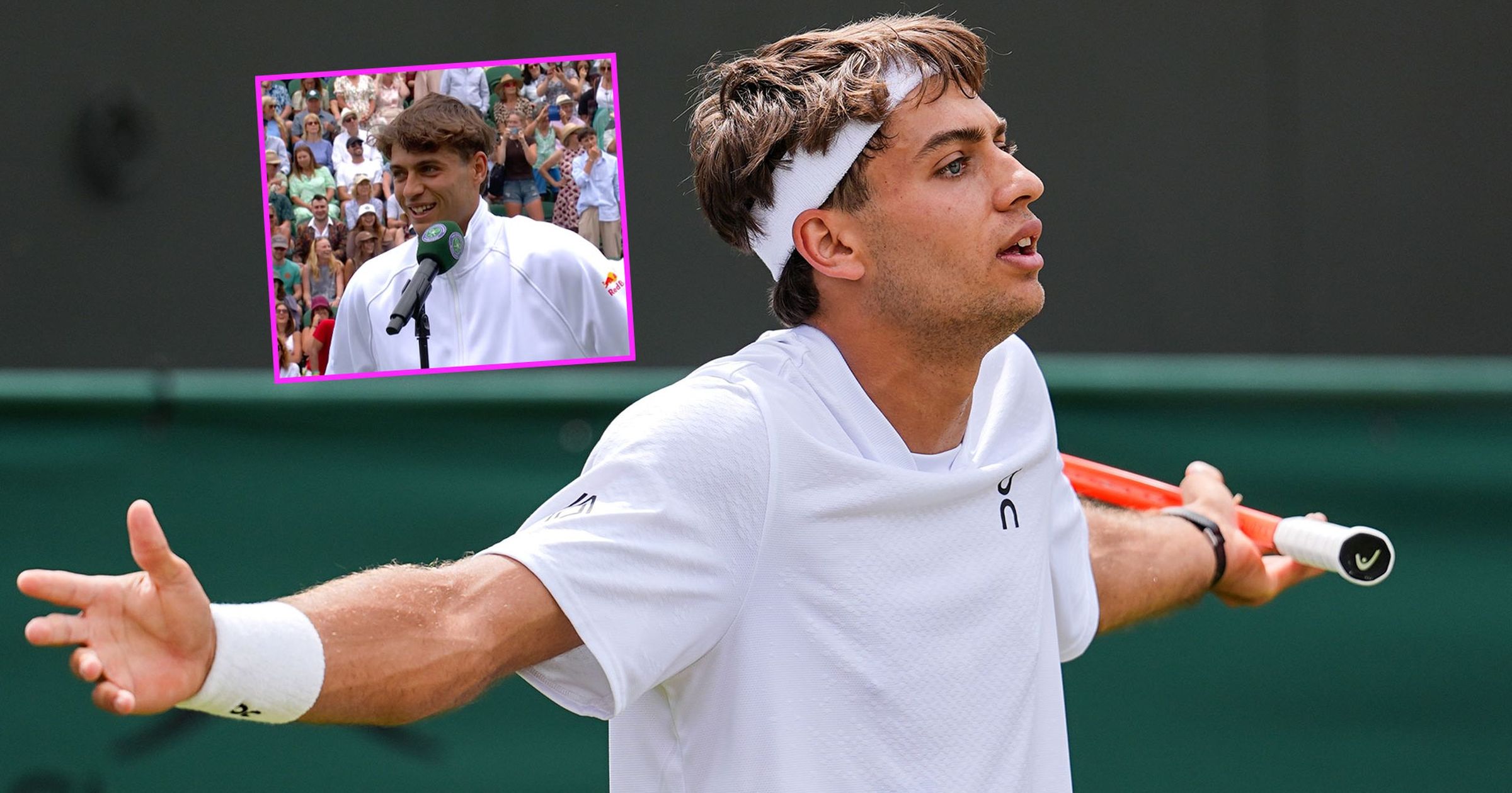 'I completely hate my life!' - Cobolli gives bizarre interview after two-day Wimbledon win