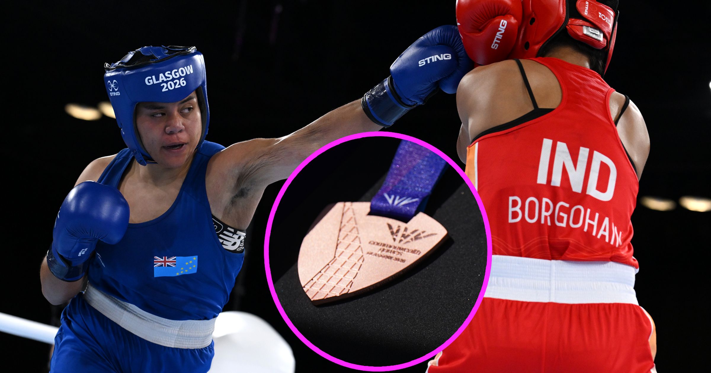 How boxer won Tuvalu's first-ever medal despite not winning a fight - 'Means everything'
