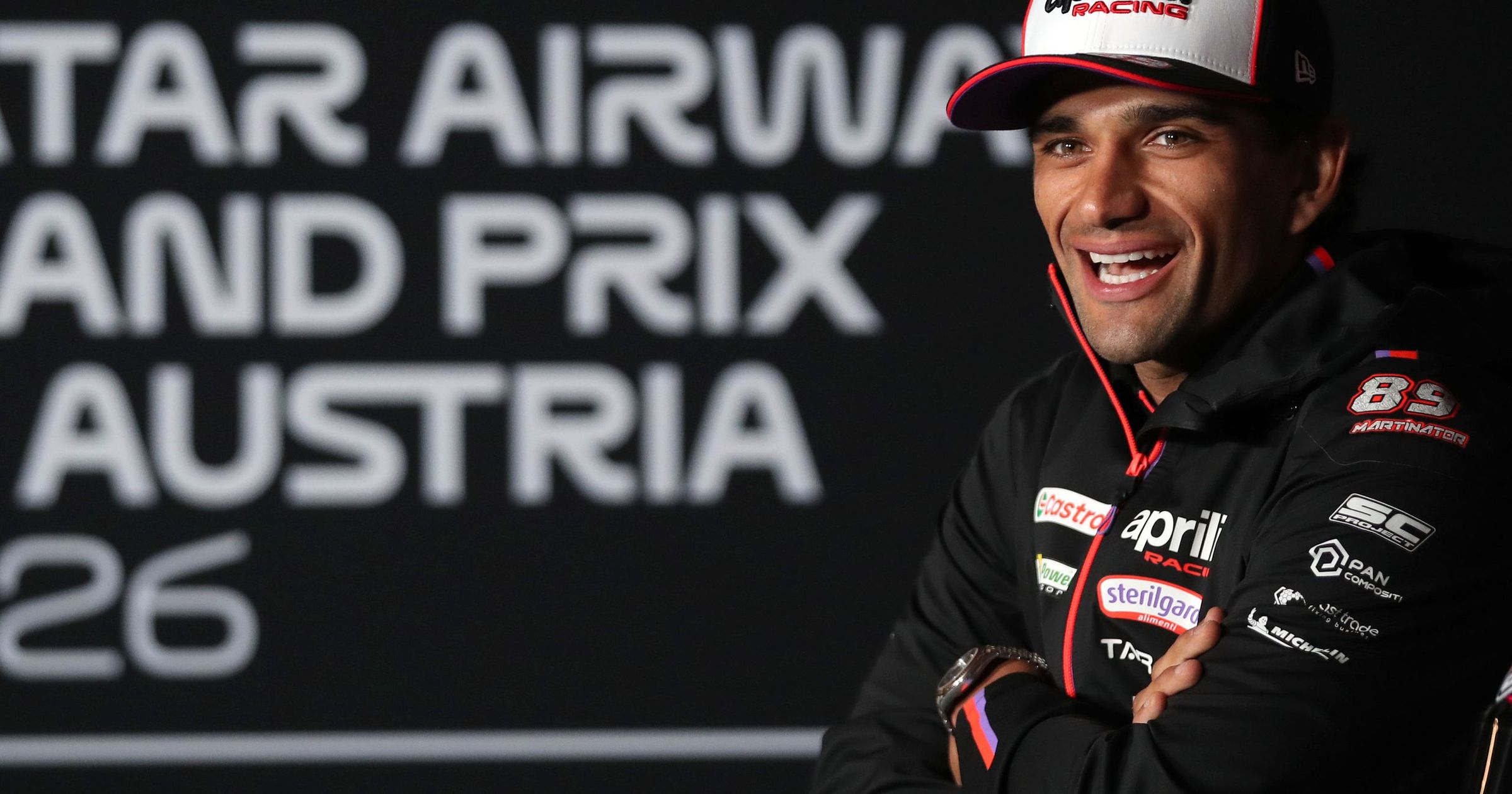 'Brilliant from Martin' - Aprilia rider goes quickest to take Grand Prix Austria pole