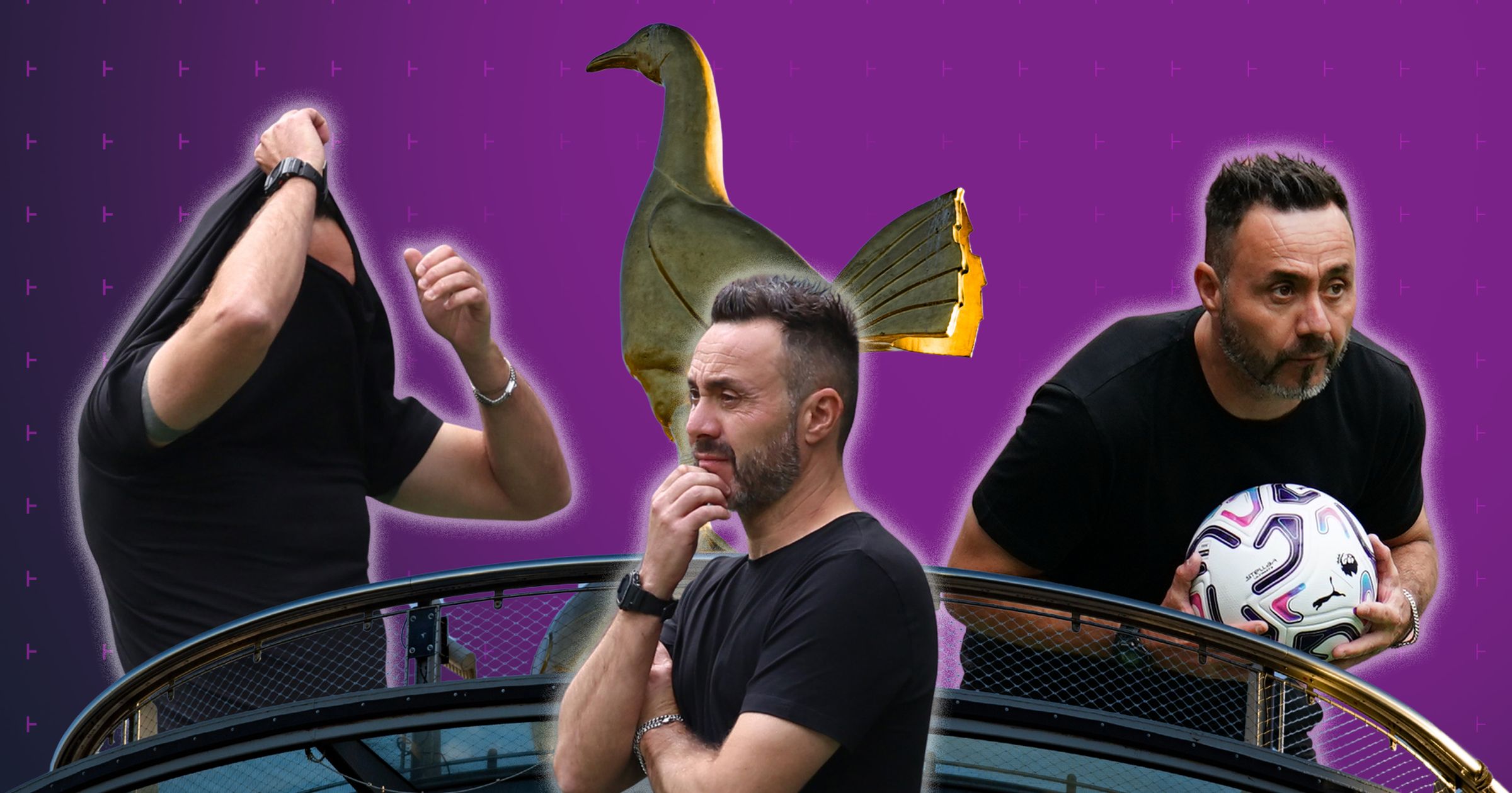 De Zerbi watch: How Spurs boss endured 'sad' day as fans turn on players - TNT Sports