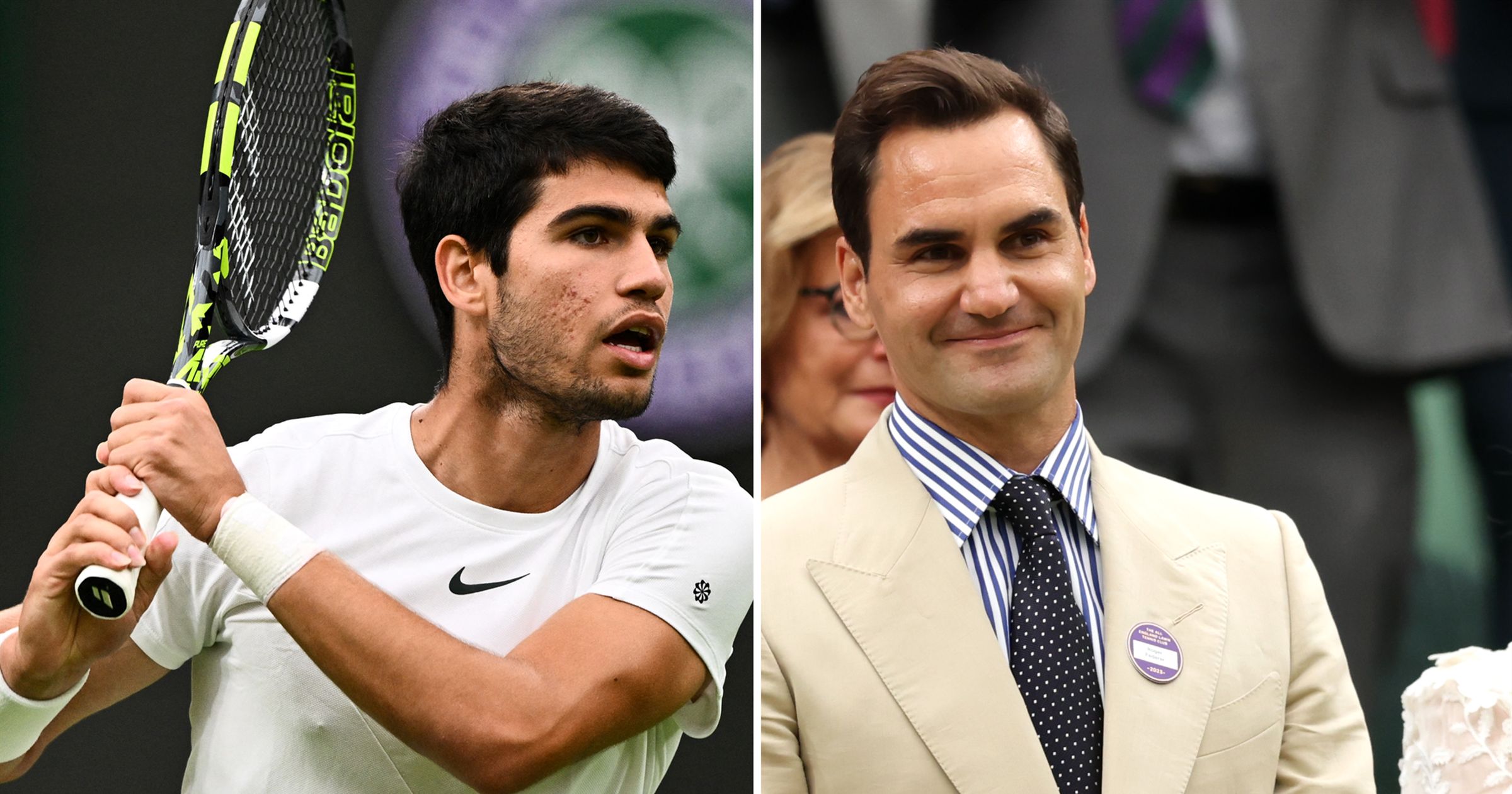 Carlos Alcaraz 'a bit jealous' that Roger Federer didn't watch his  first-round Wimbledon win over Jeremy Chardy - TNT Sports