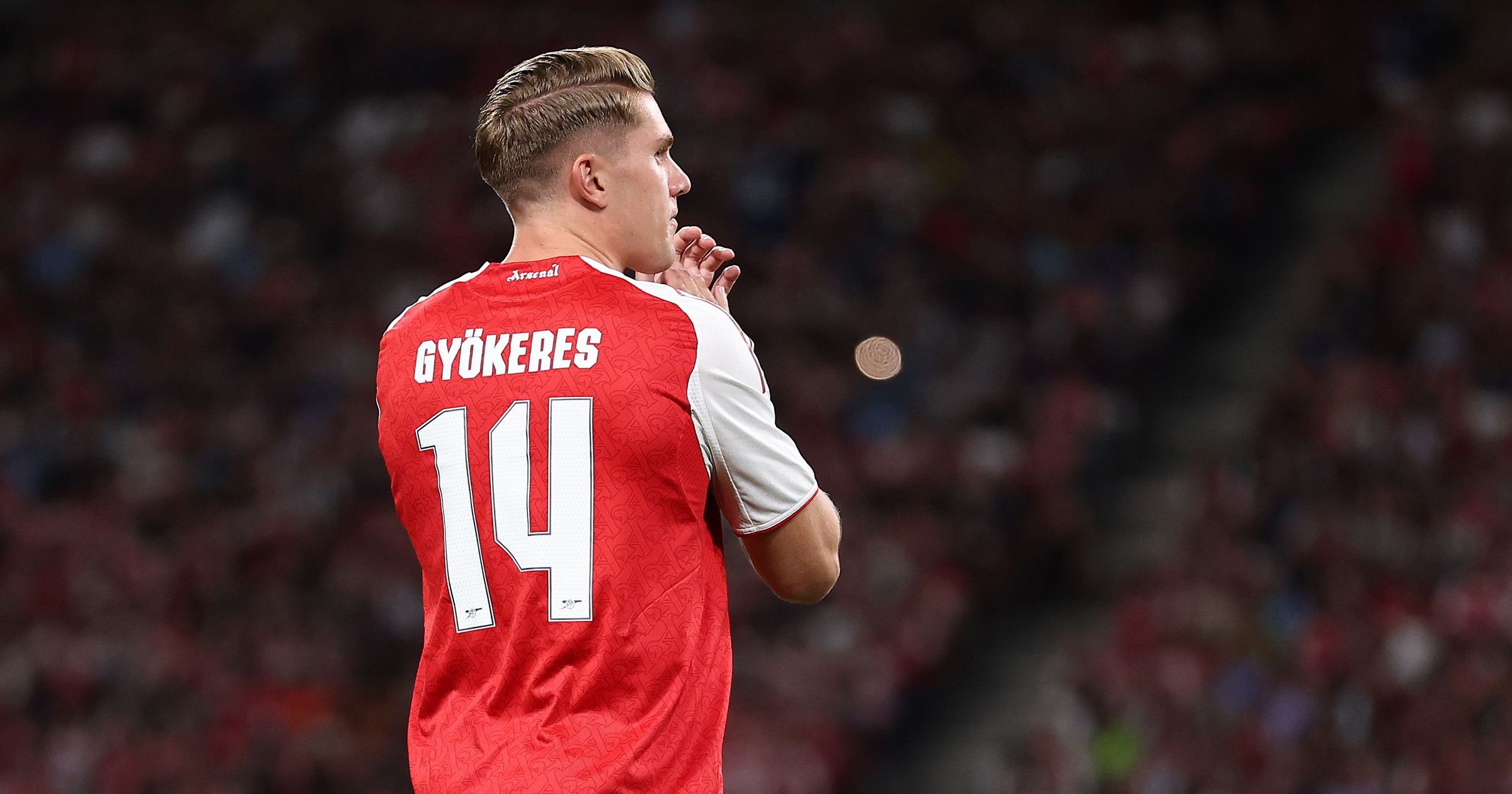 Following Thierry Henry and taking Arsenal's No. 14 jersey was an