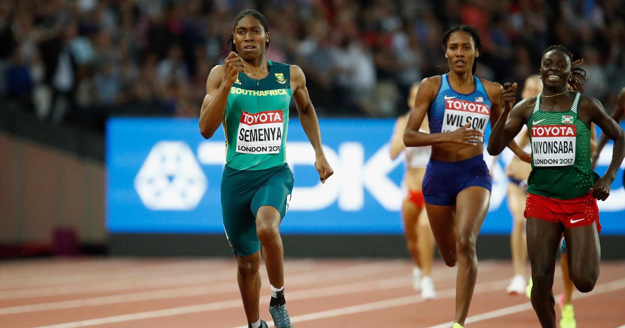 Caster Semenya seals 800m title and turns focus to world record bid ...