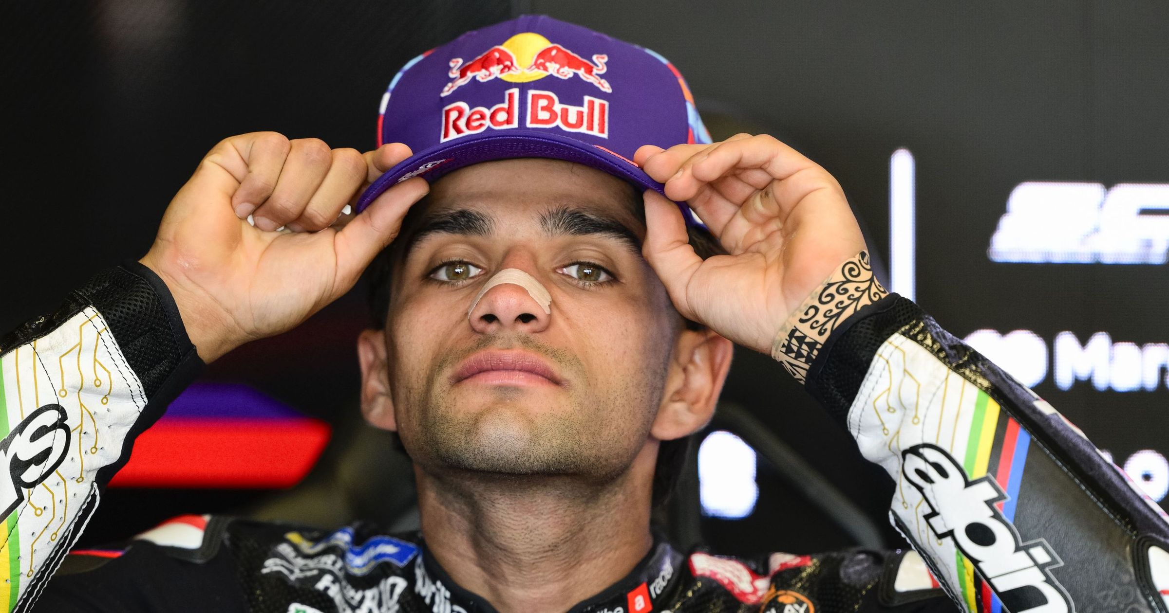 Why did Aprilia and Martin celebrate eighth in practice 'like pole position?'