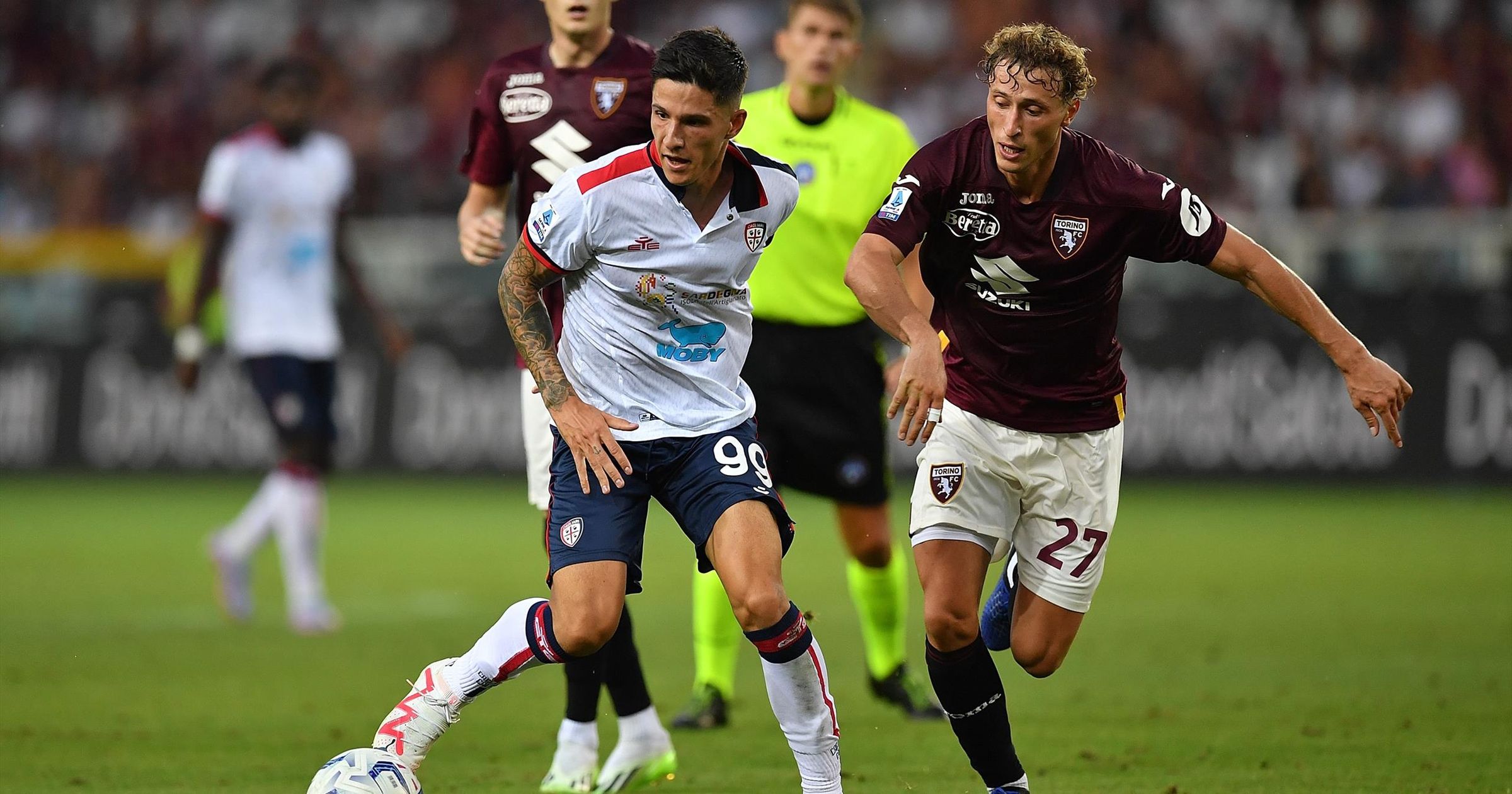 Cagliari earn draw at Torino in Claudio Ranieri’s first game in charge