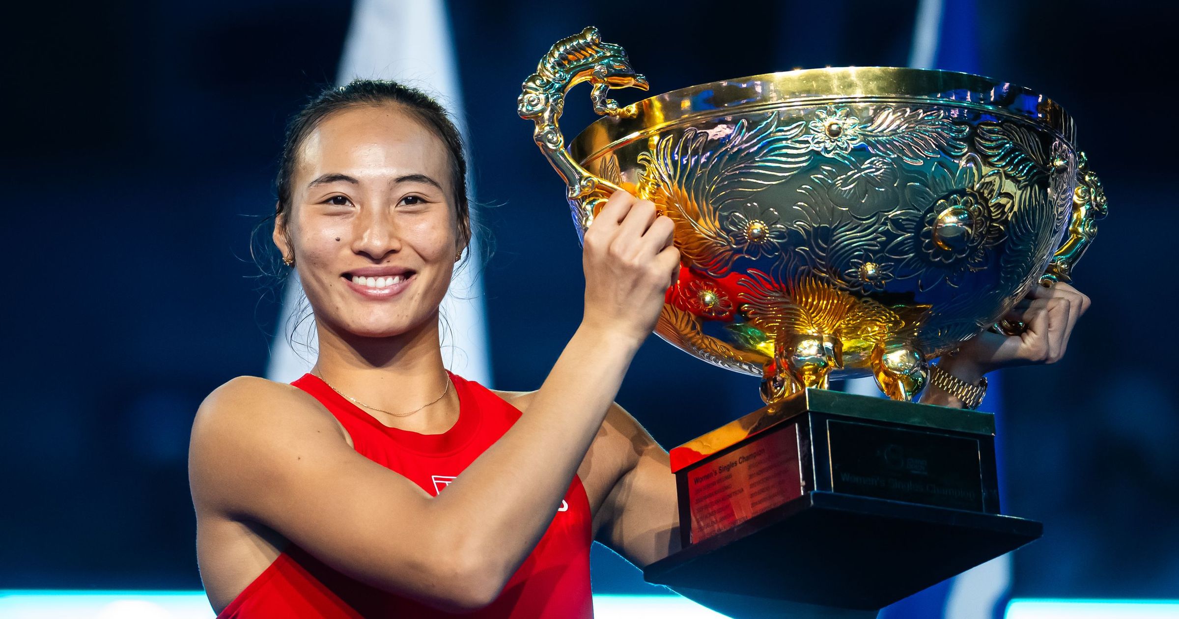 Zheng comes through 'very, very tough year' to make history at China Open