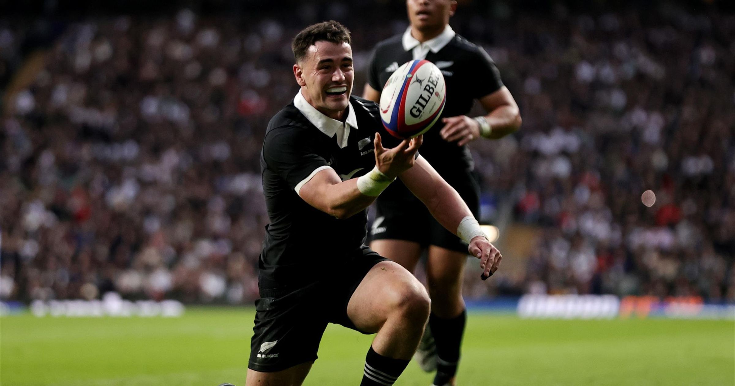 Autumn Nations Series Will Jordan finishes off ‘stunning’ move as New