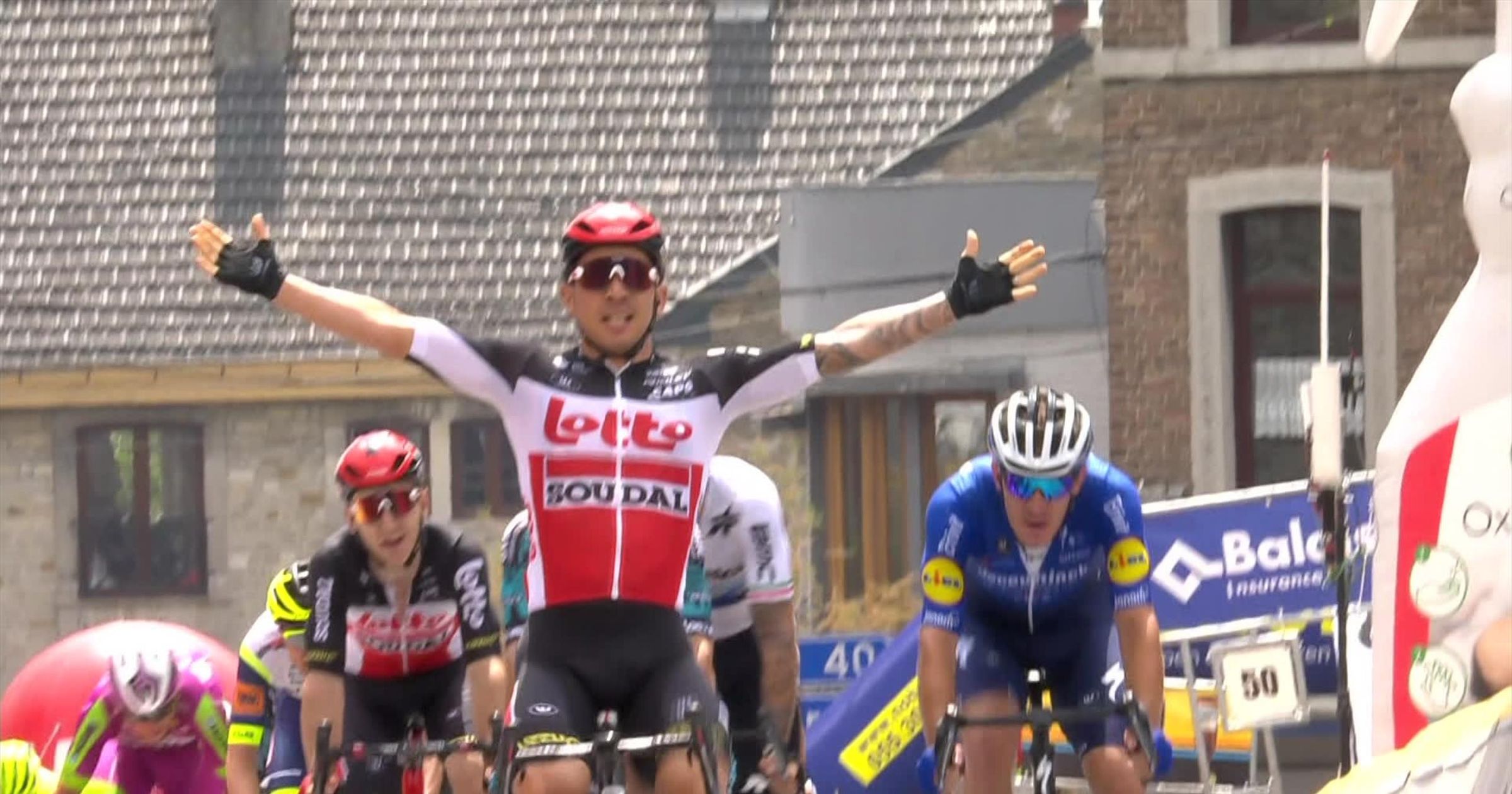 Maillot Cyclisme Caleb Ewan Soudal - Baloise Tour 2021 - Vermarc - Taille XS
