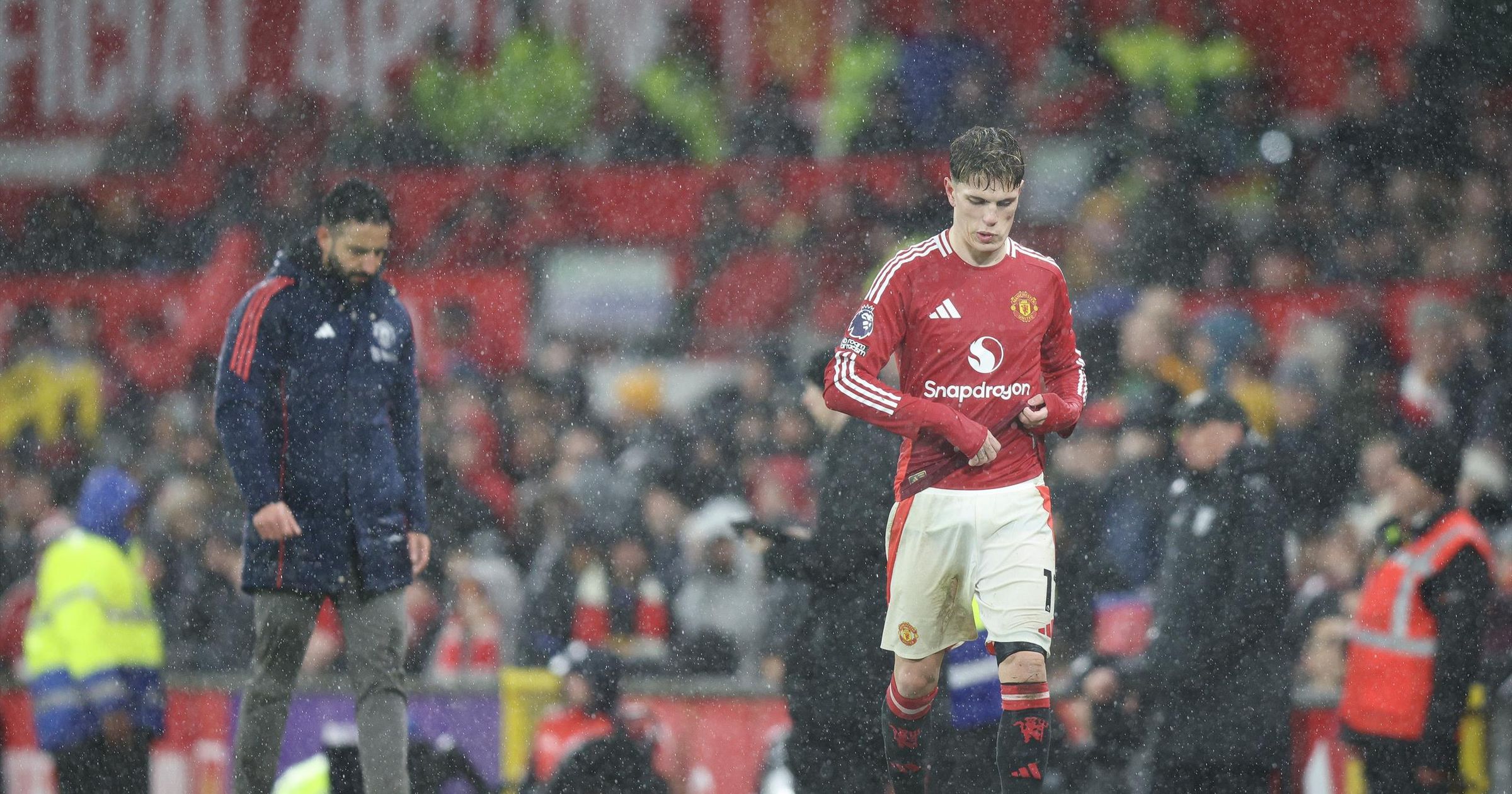 Ruben Amorim: Manchester United boss to speak to Alejandro Garnacho after substitution reaction in win over Ipswich - Football video - TNT Sports