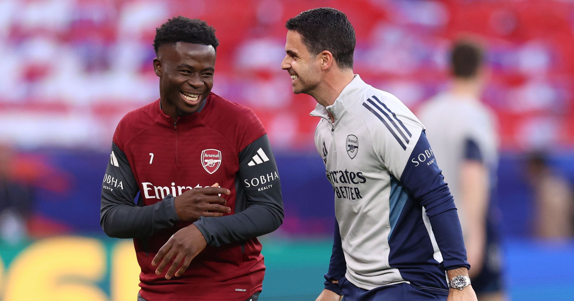 ‘Weight off our shoulders’ – Saka vows ‘something special’ to happen in UCL final