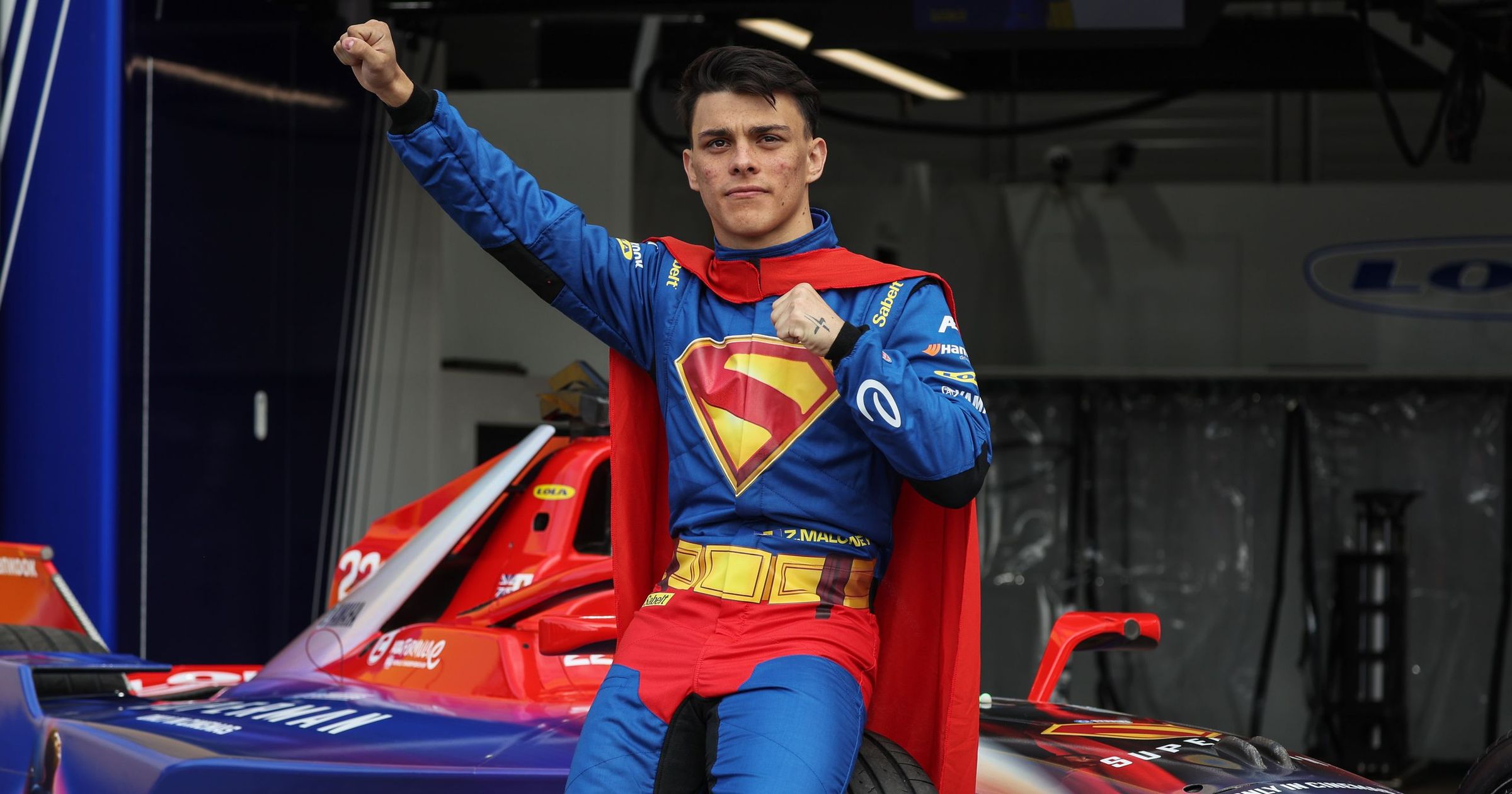 Lola Cars and WBD announce multi-year partnership with Superman livery for Berlin E-Prix