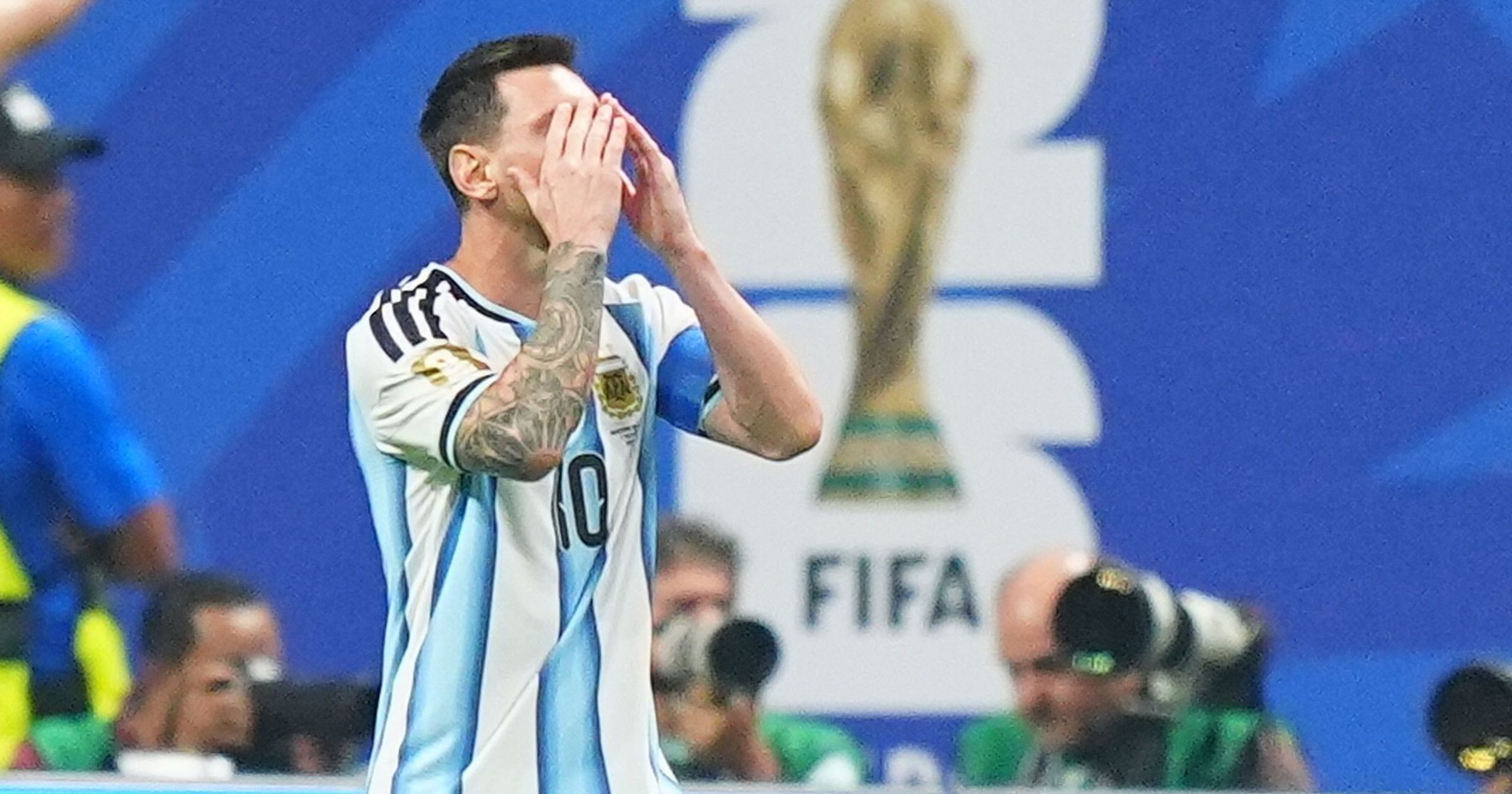Argentina superstar Lionel Messi becomes first player to miss two penalties at a single World Cup