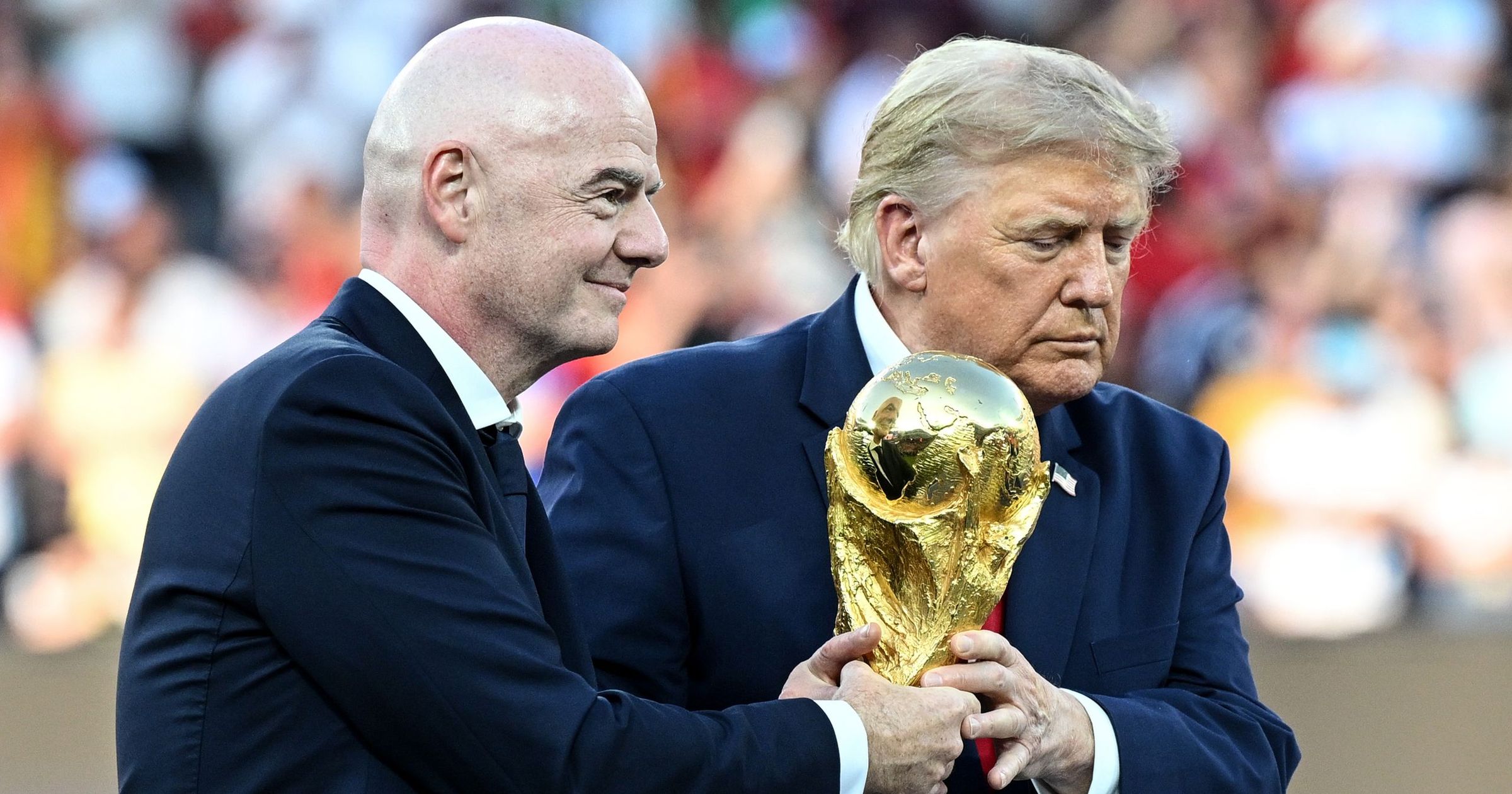 Trump says it would be 'terrible mistake' if FIFA removes 'fantastic' Infantino
