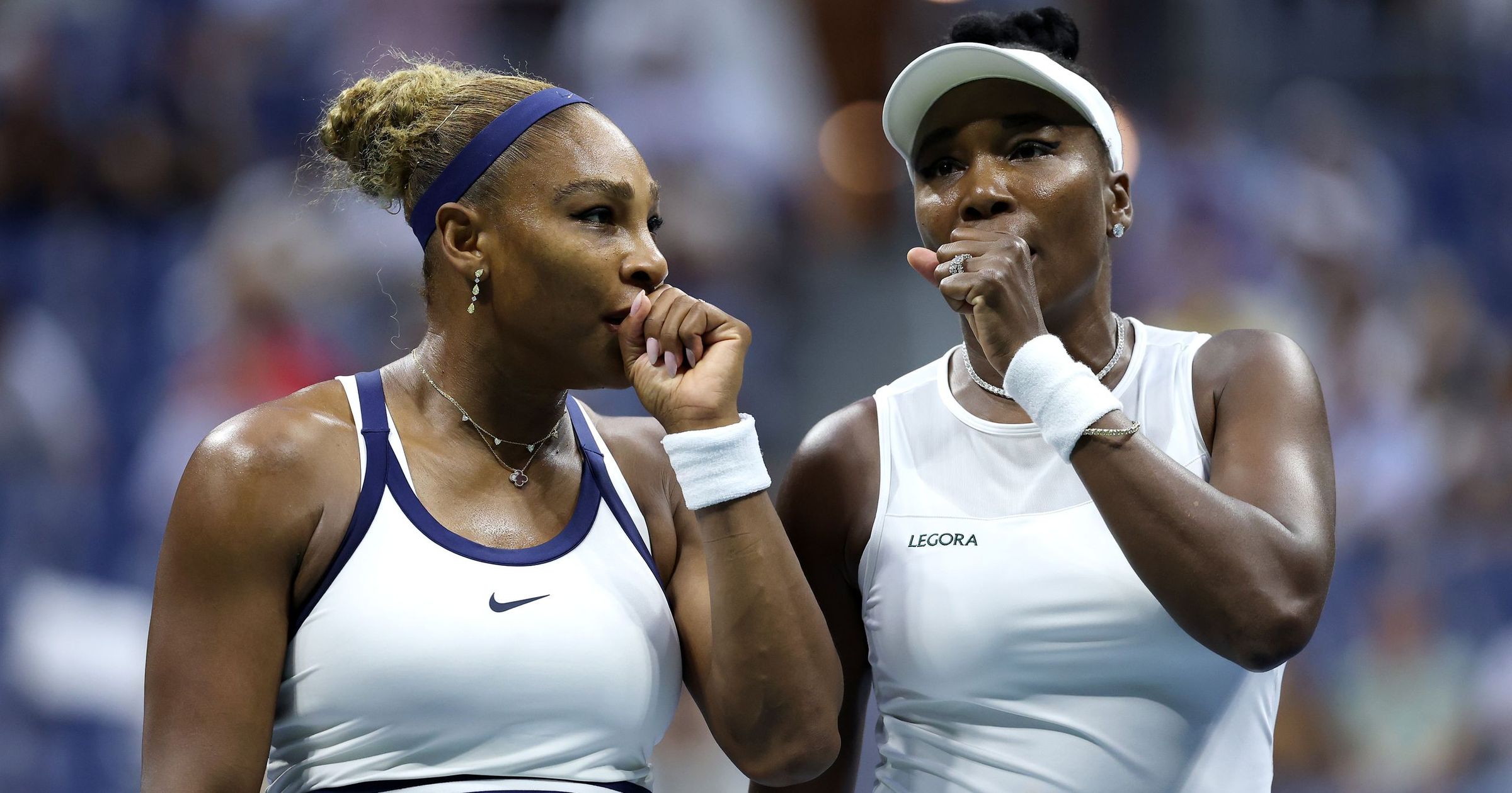 'She's my idol' - Williams sisters bow out of US Open