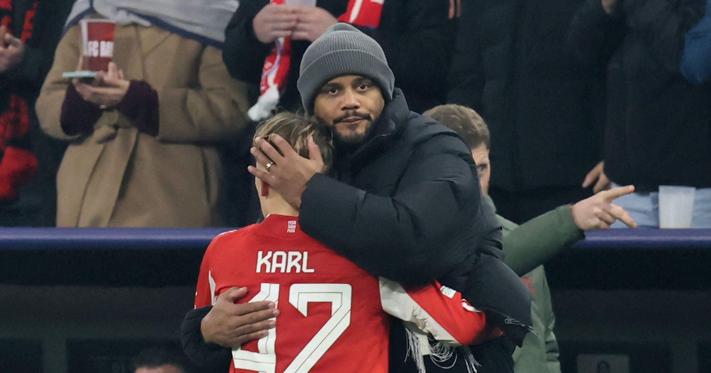 'He has made a little communication mistake' - Kompany says Karl apologised for Real Madrid comments