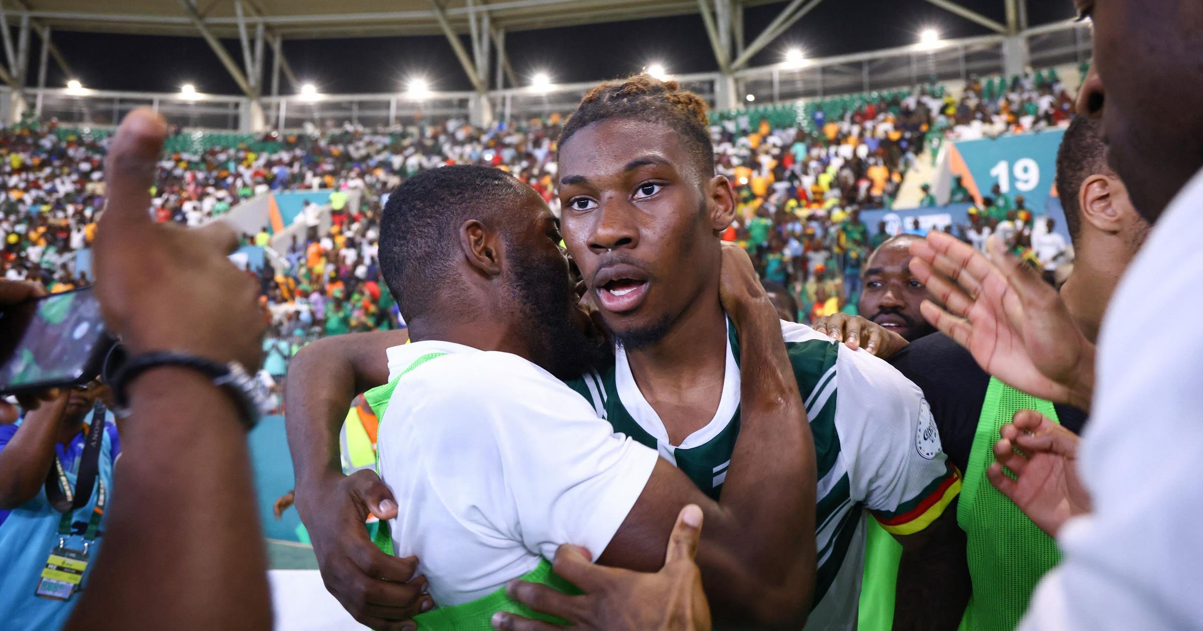 Africa Cup of Nations: Christopher Wooh's injury-time goal sees ...
