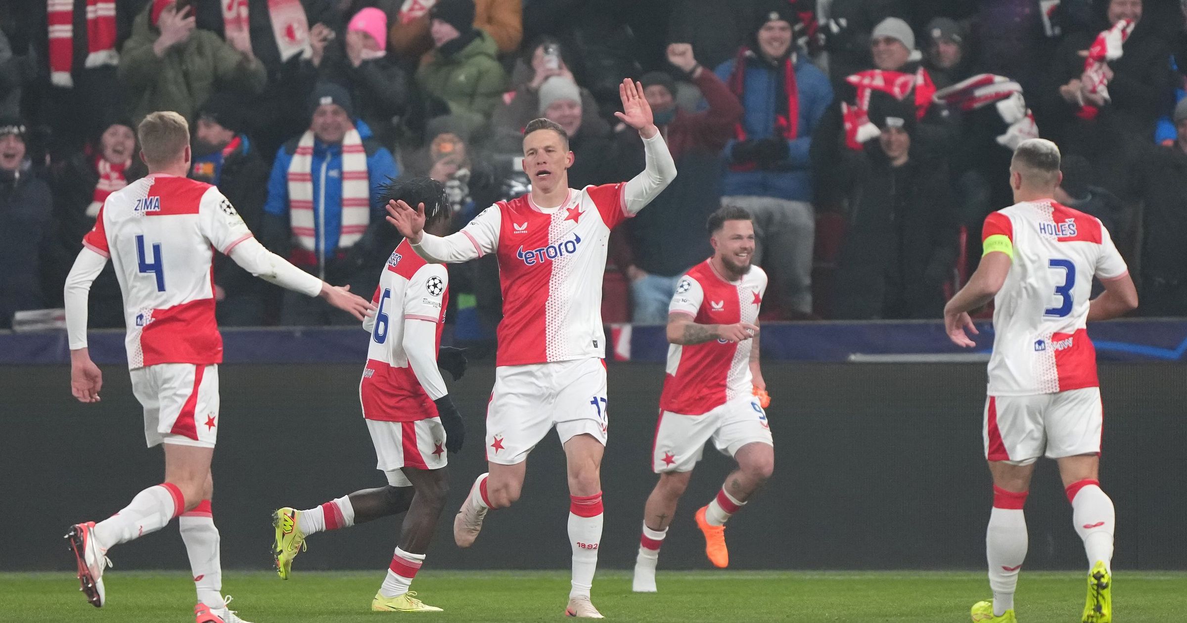 Barcelona stunned as Slavia Prague score 'strange' opener