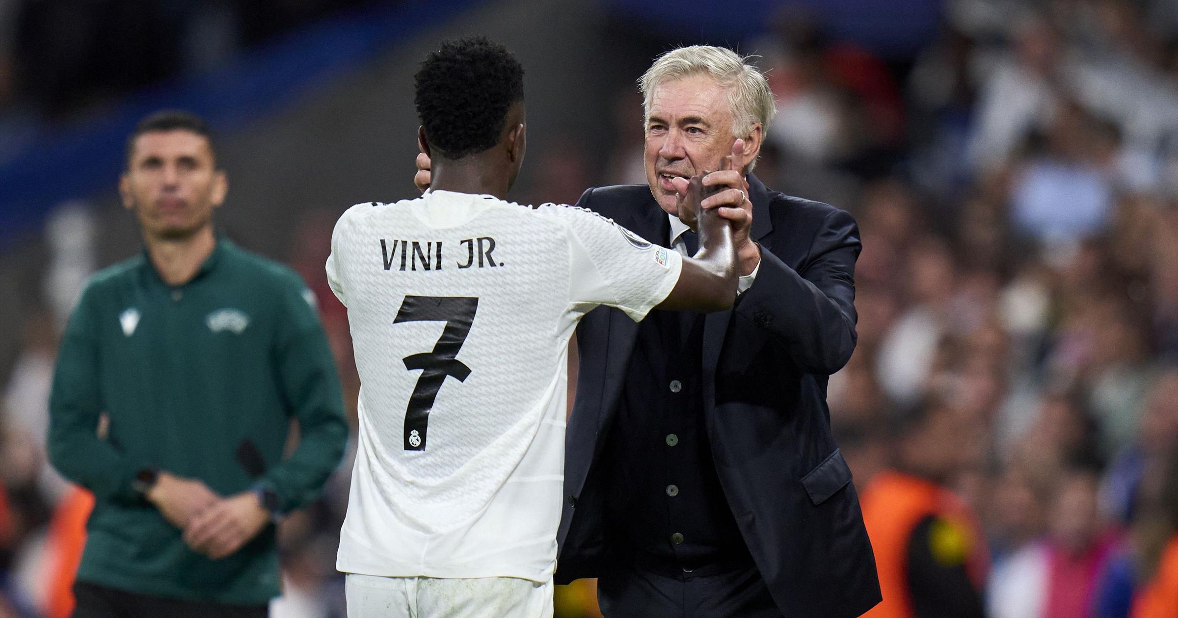 Carlos Ancelotti says Real Madrid star Vinicius Junior can improve attitude but stresses "nobody is perfect" - Football video - TNT Sports